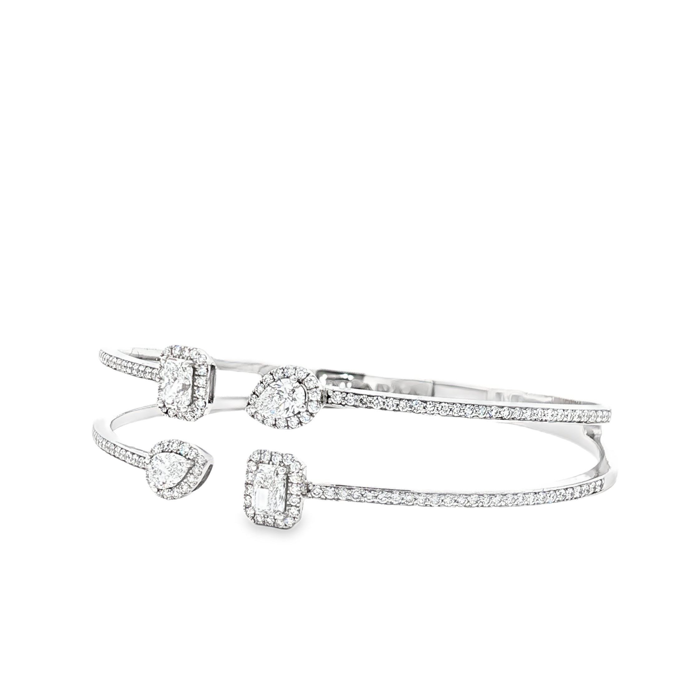 Radiating Pair Bangle
