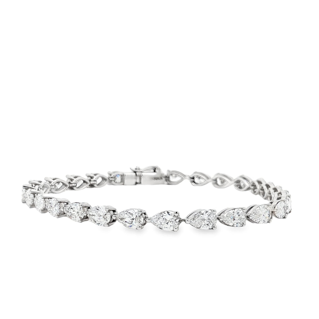 30pts Pear Tennis Bracelet