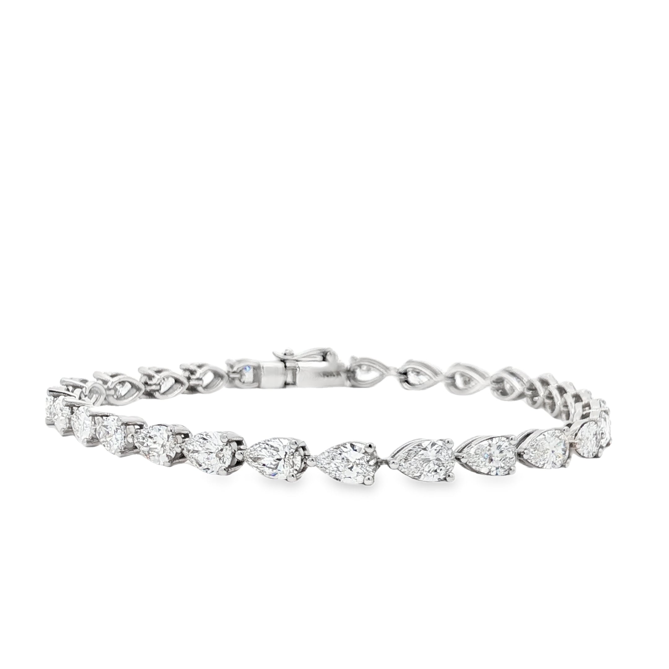 30pts Pear Tennis Bracelet