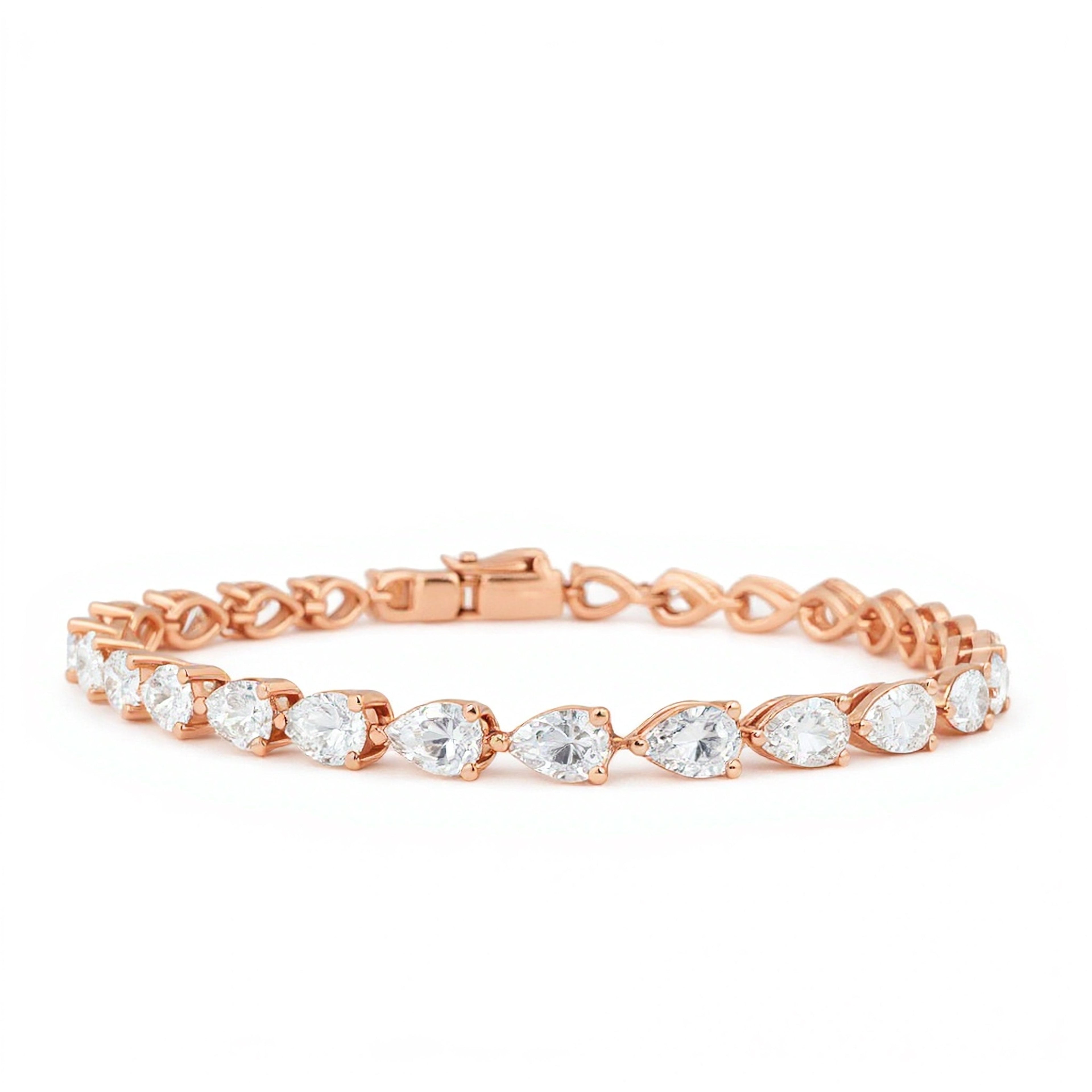 30pts Pear Tennis Bracelet