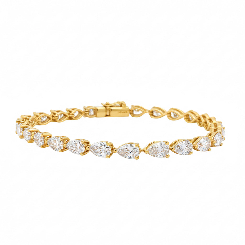 30pts Pear Tennis Bracelet