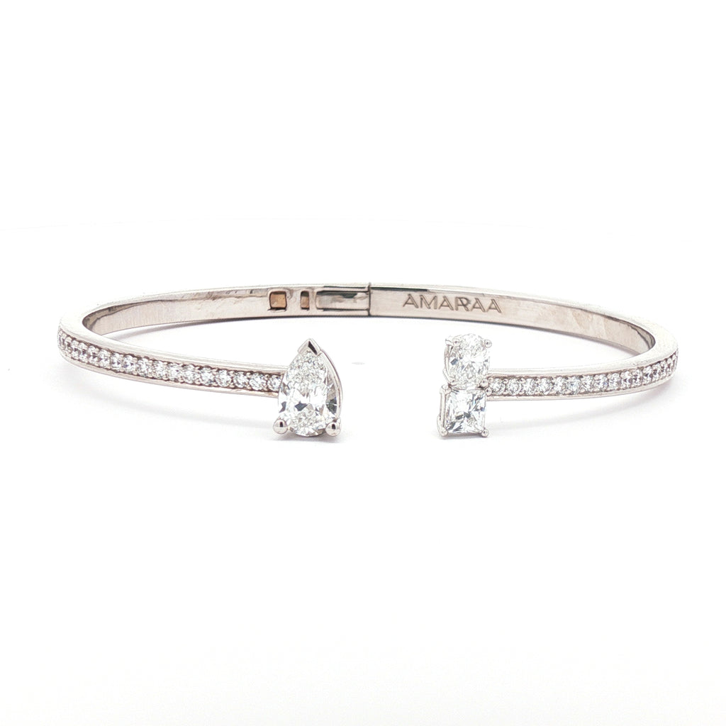 Open Fancy Shaped Bangle