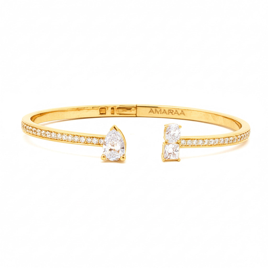Open Fancy Shaped Bangle
