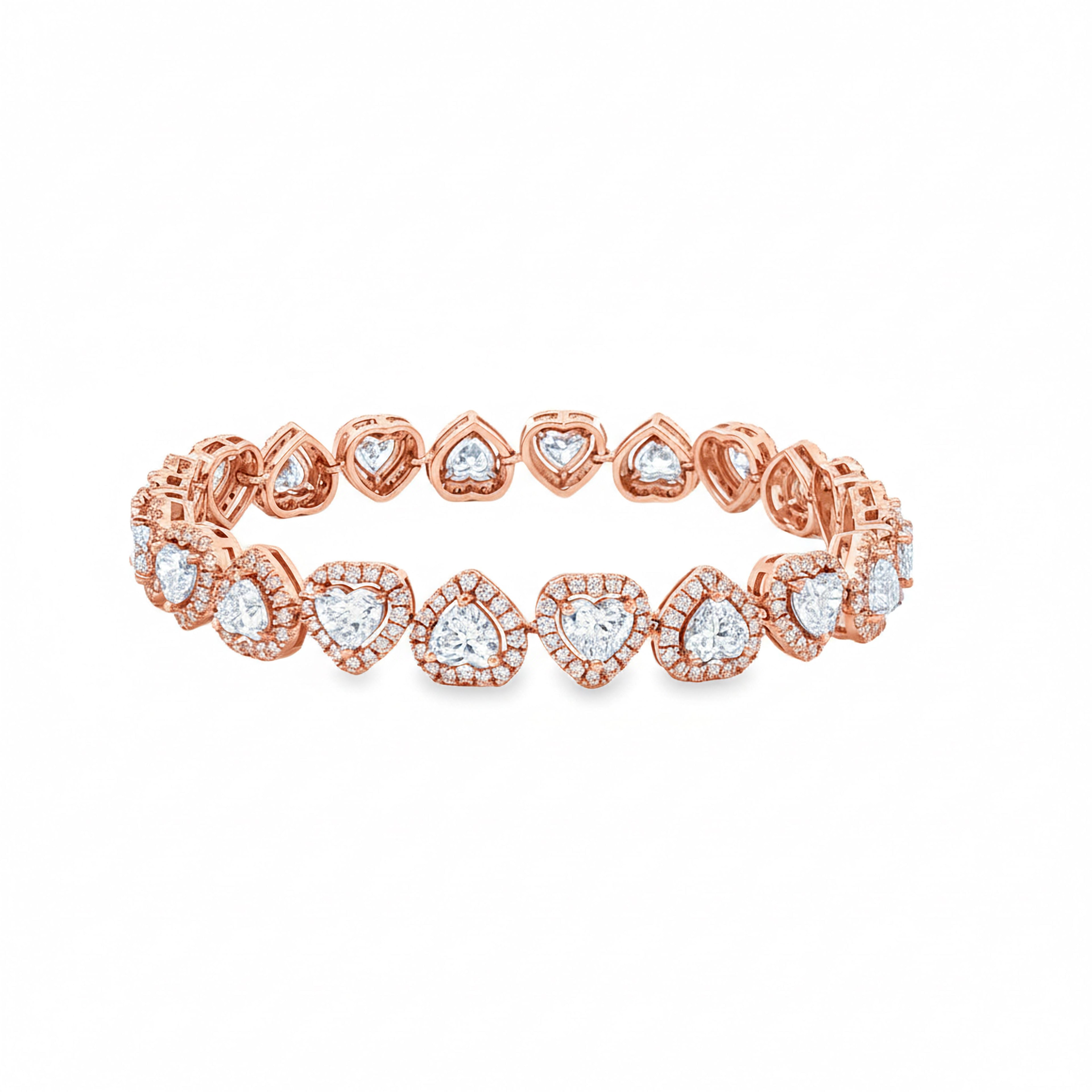 Hearts Halo Bracelet