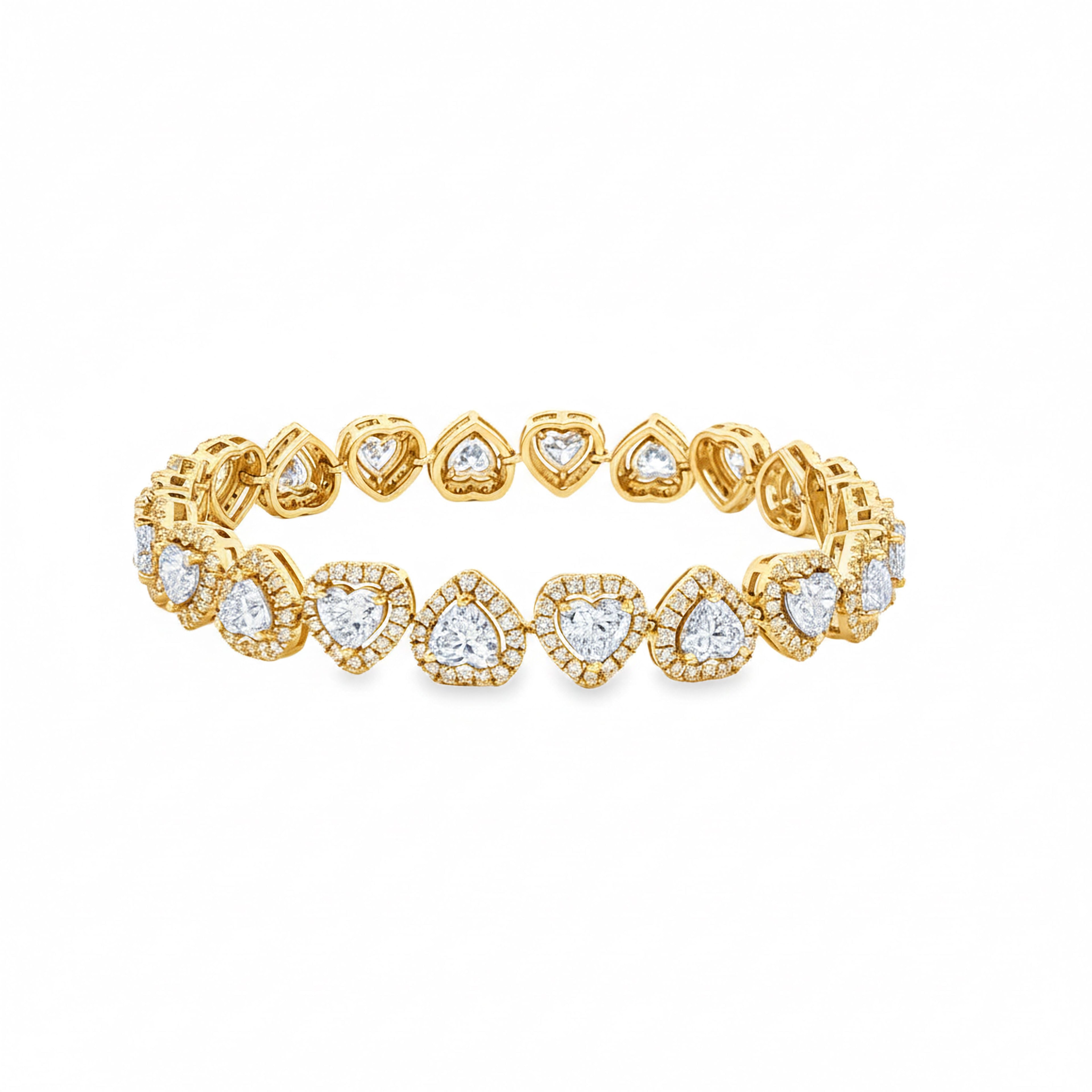 Hearts Halo Bracelet