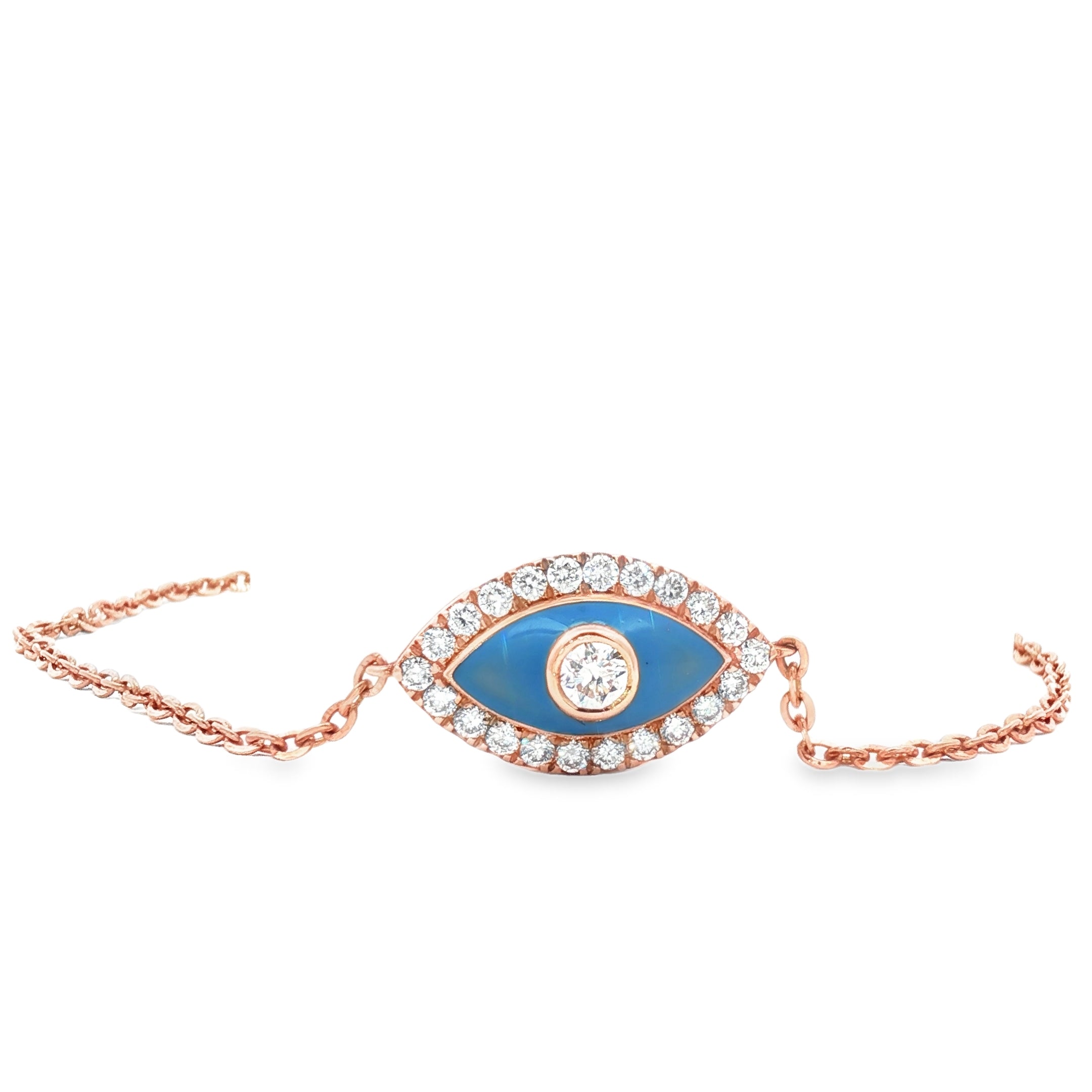 Evil Eye Enamel Bracelet