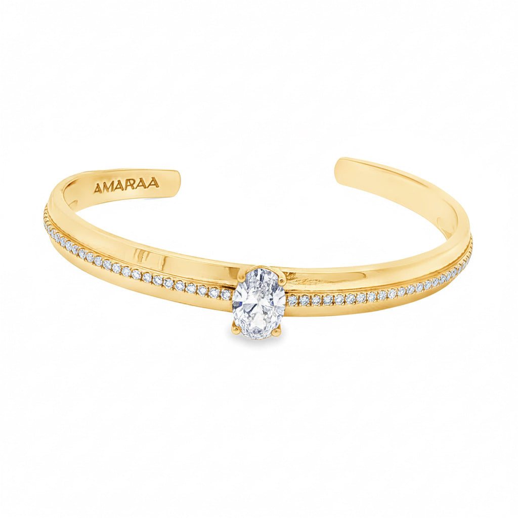 2ct Oval with Band Bracelet