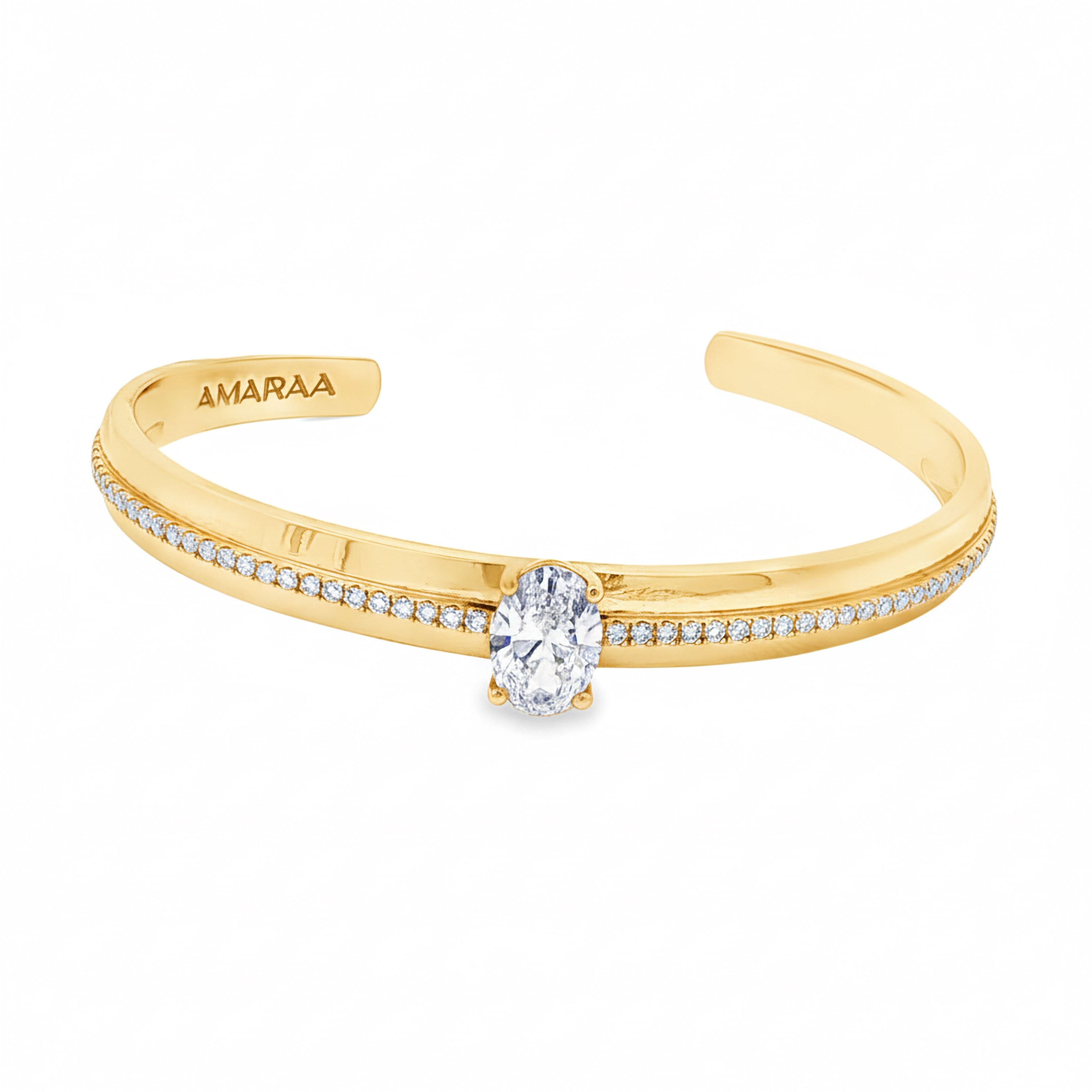 2ct Oval with Band Bracelet