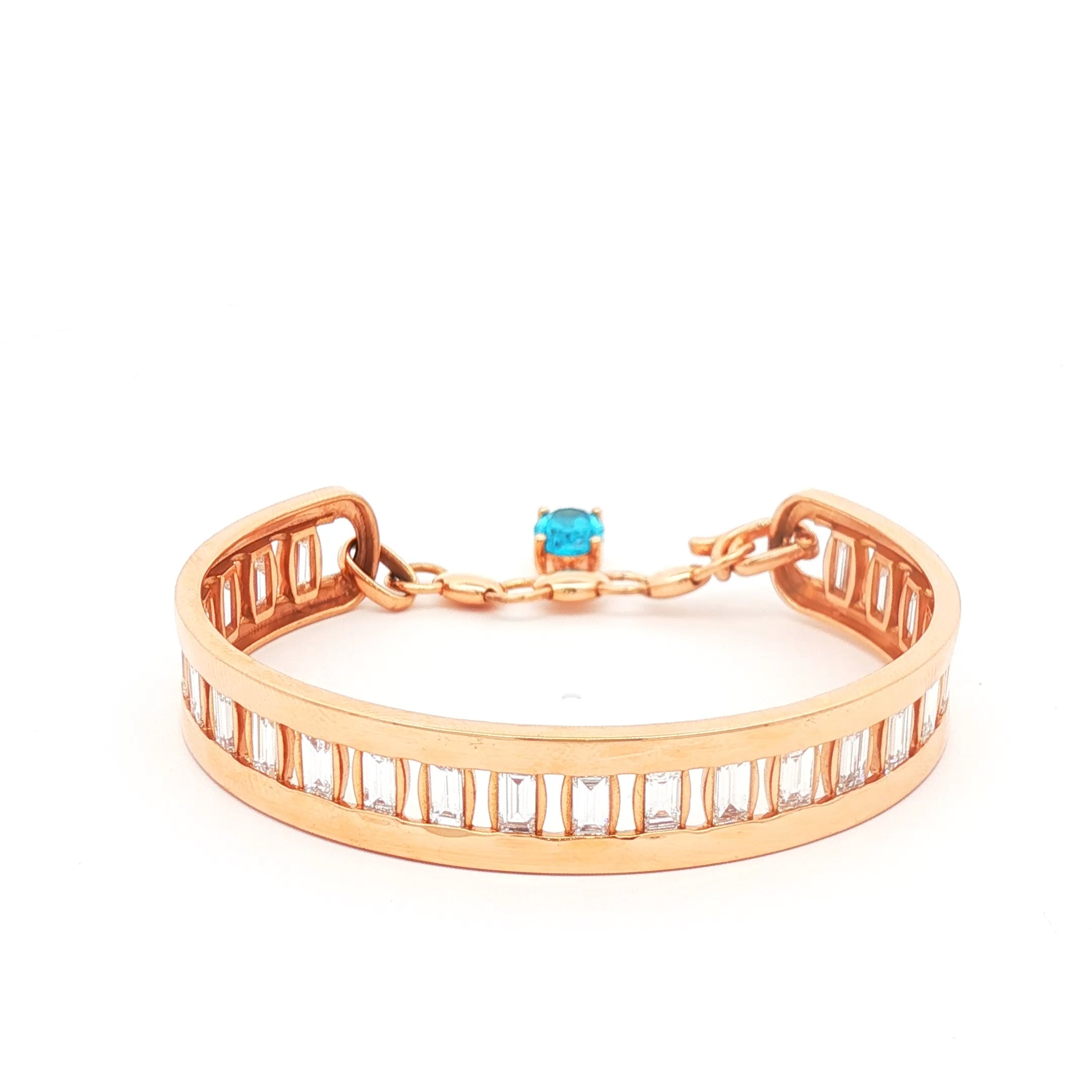 Baguette Curved Bracelet