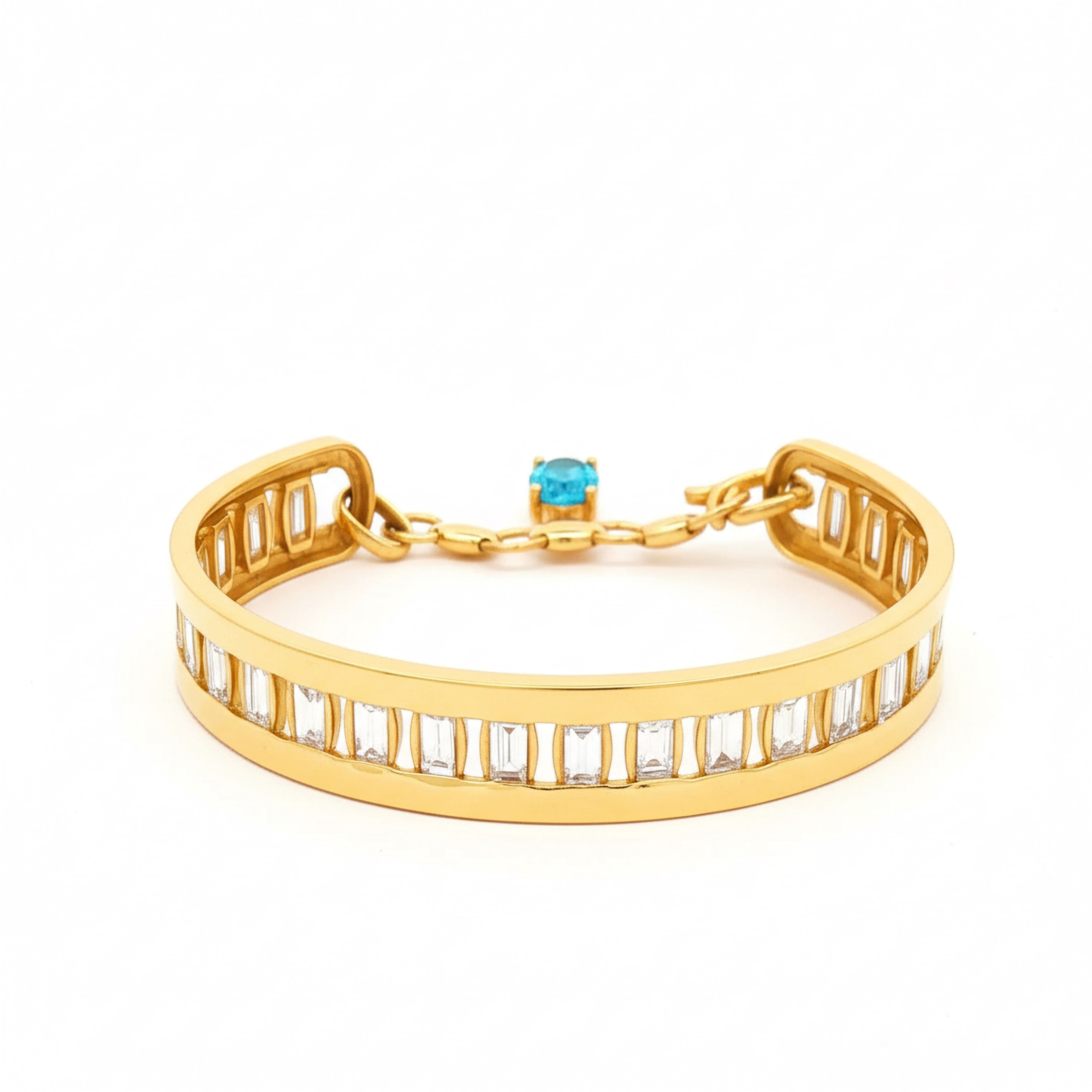 Baguette Curved Bracelet