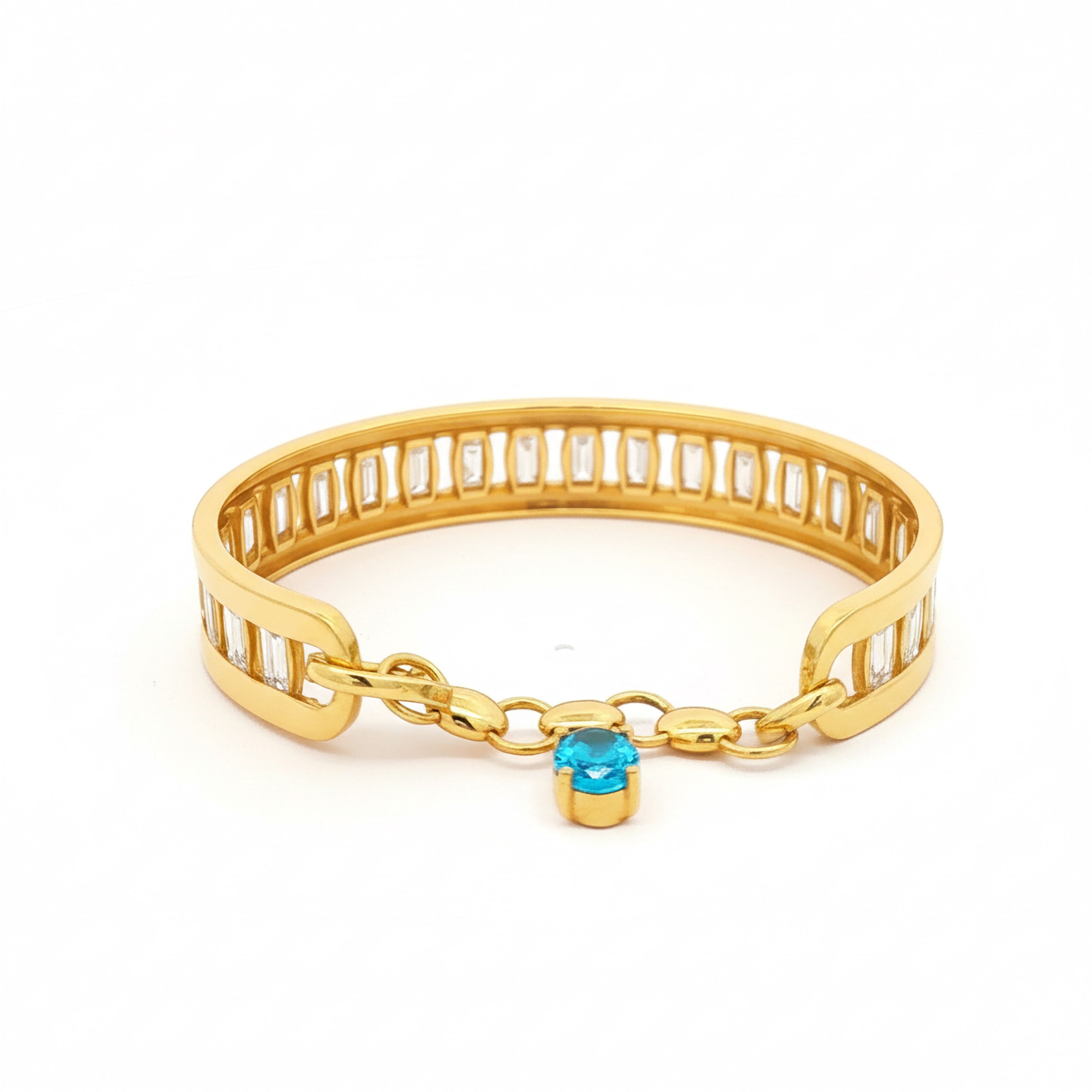 Baguette Curved Bracelet