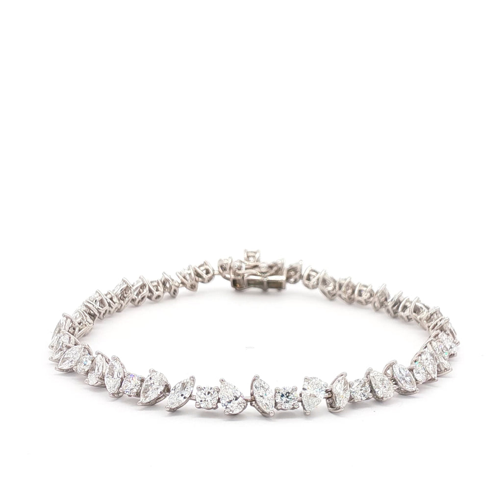 15pts Multishape Tennis Bracelet