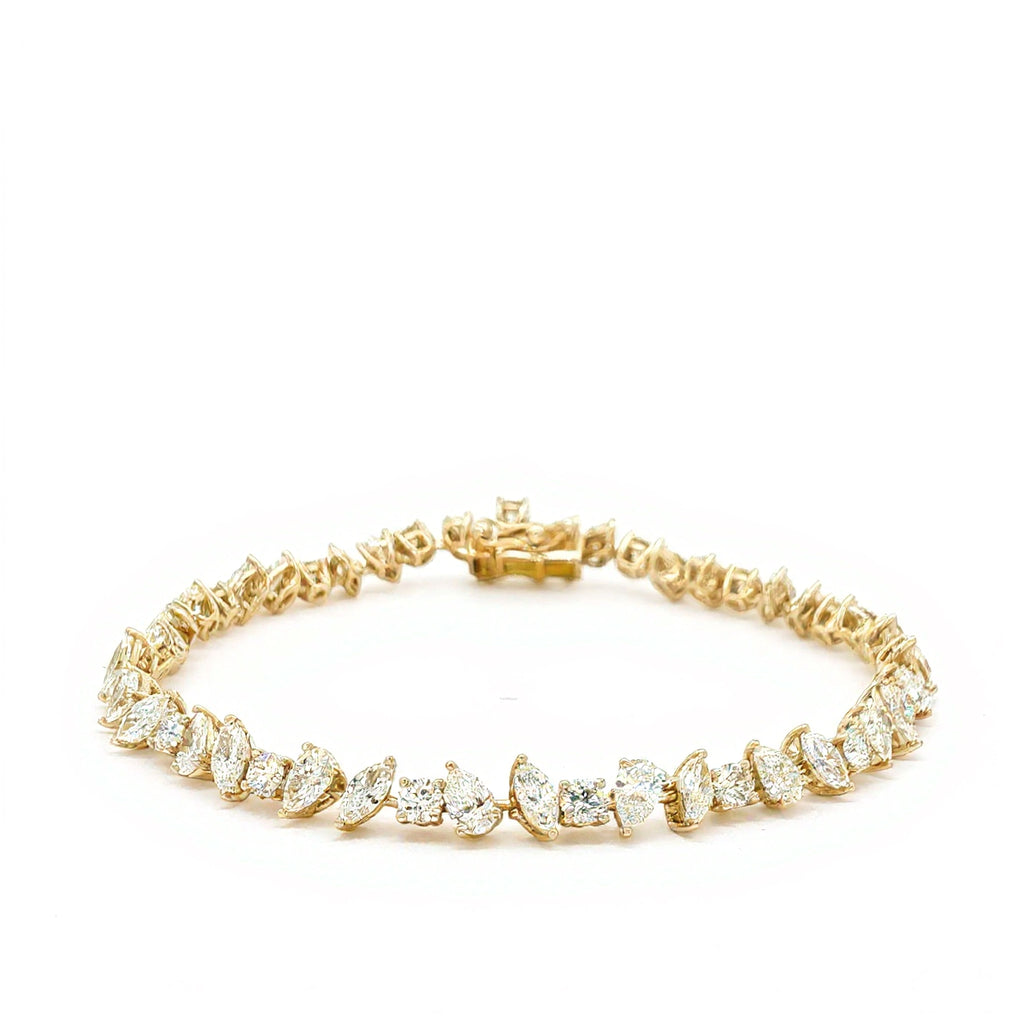 15pts Multishape Tennis Bracelet