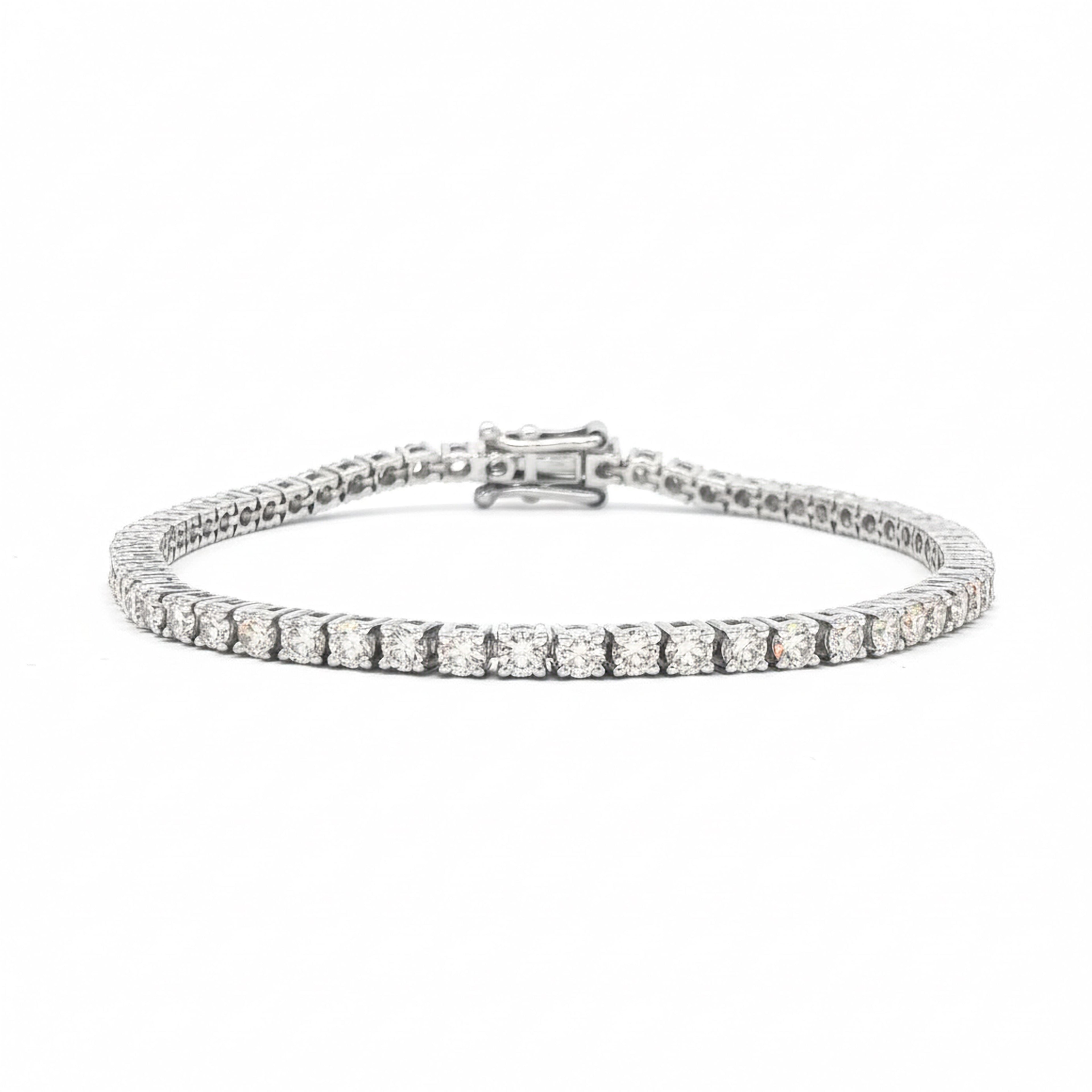 5pt Round Tennis Bracelet
