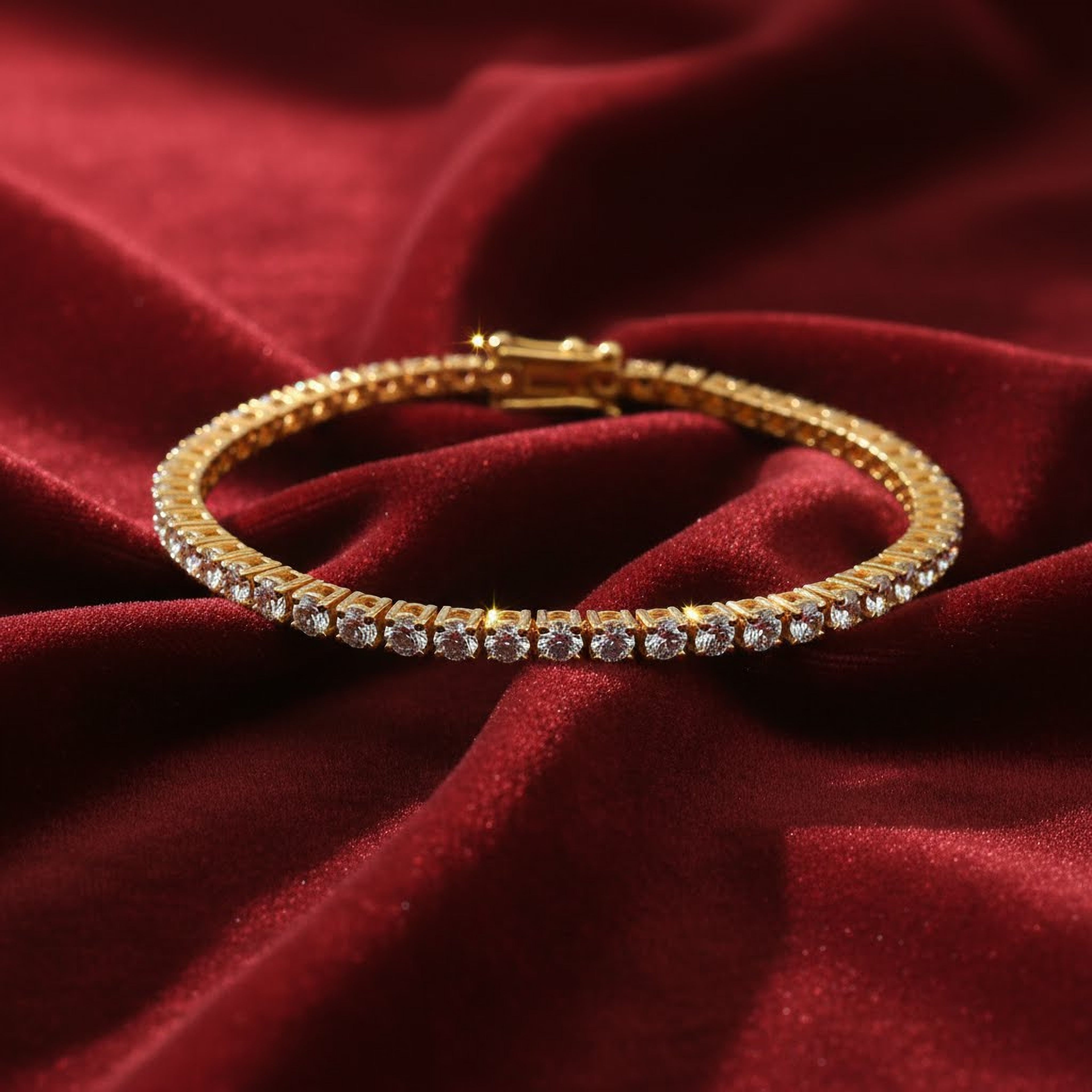 5pt Round Tennis Bracelet