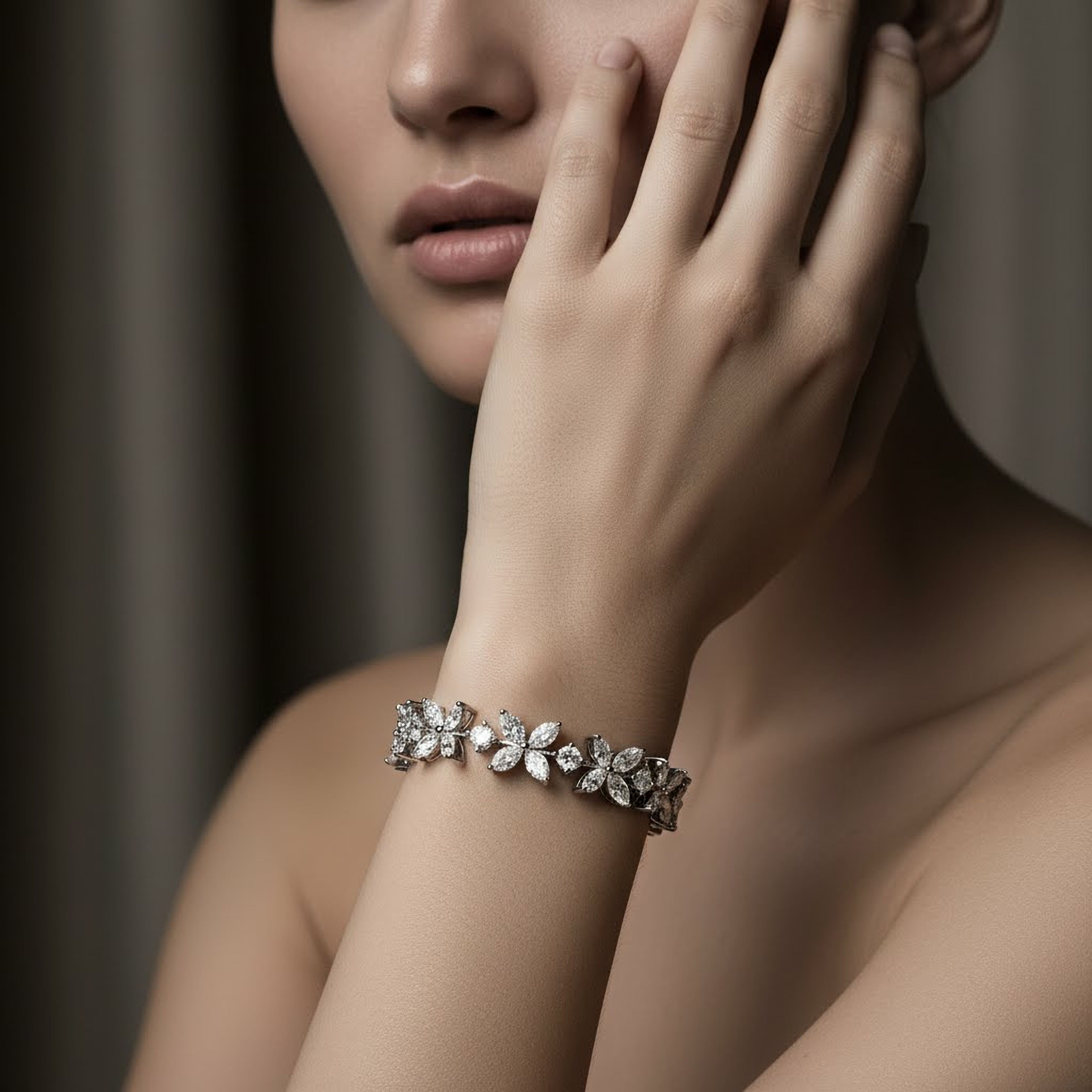 Flower x Pear Bracelet