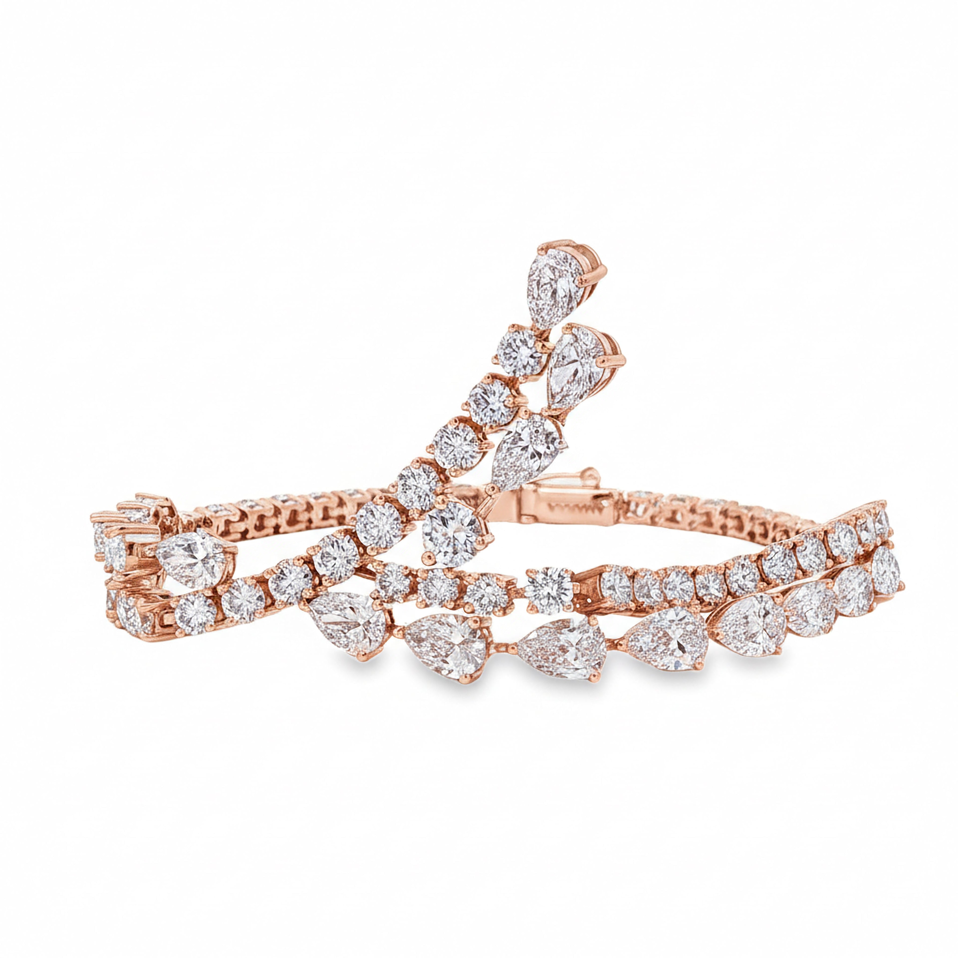 One Side Hanging Pear Bracelet