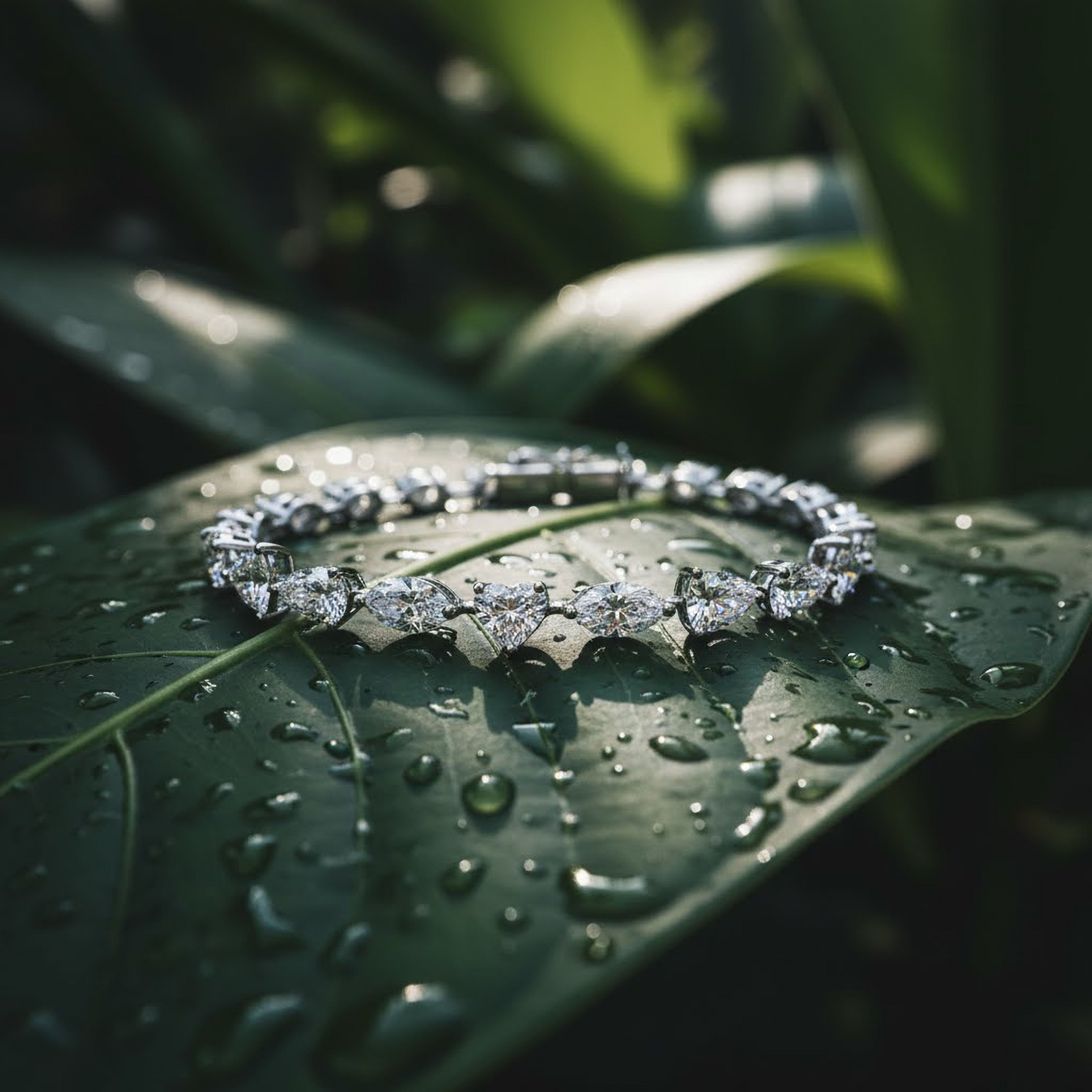 65pts Big Mixed Shape Tennis Bracelet