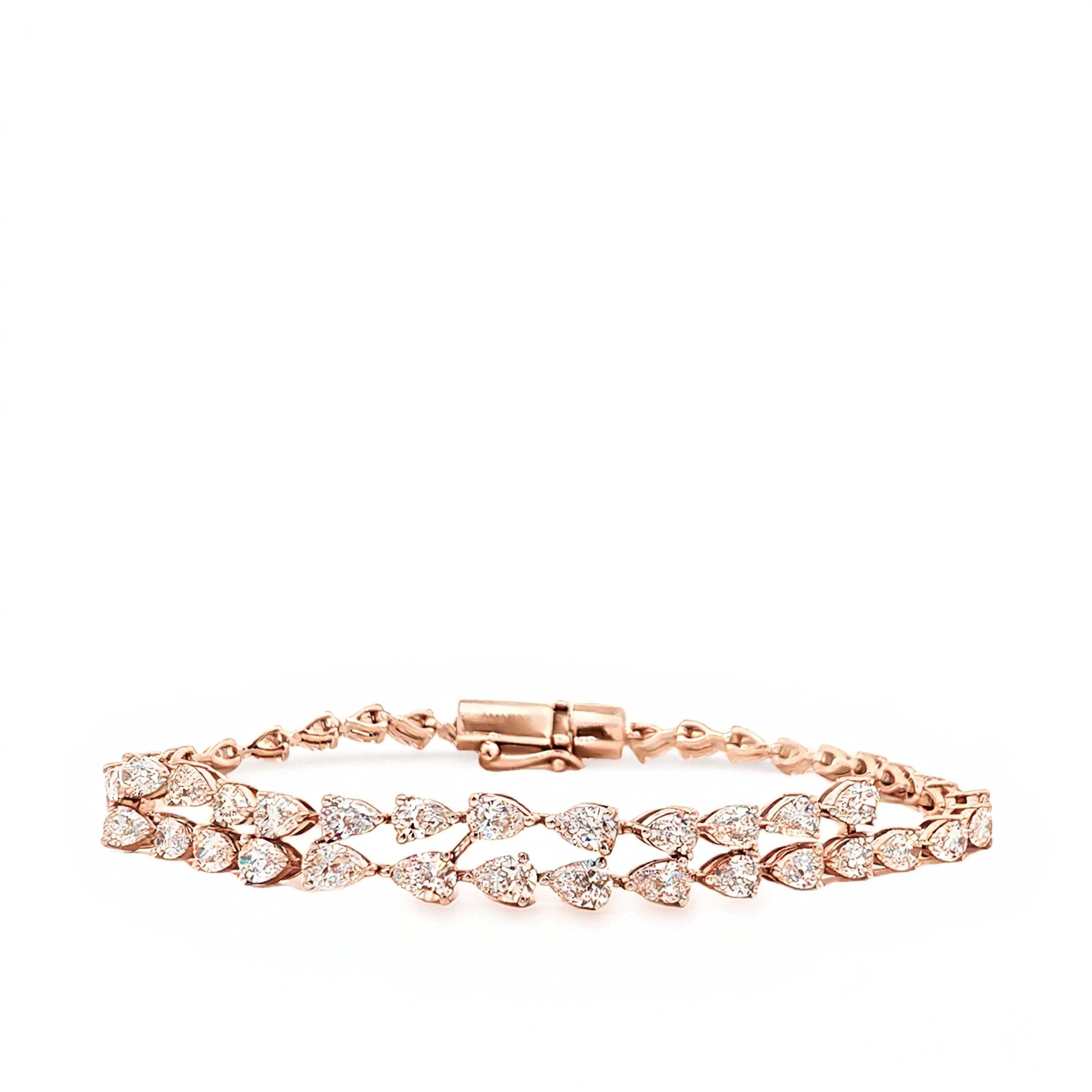 Pear x Round Harmony Bracelet
