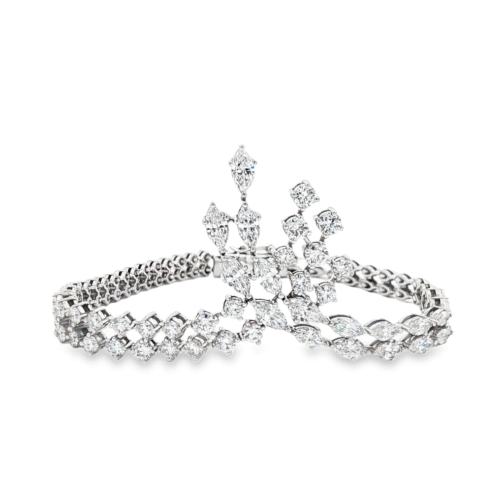 Cross Pear Bracelet