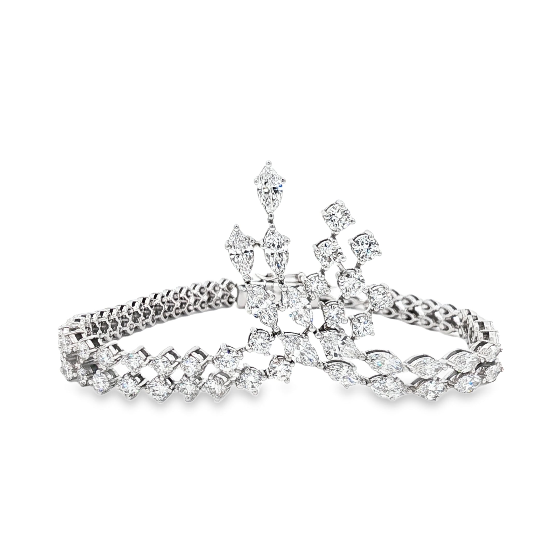 Cross Pear Bracelet