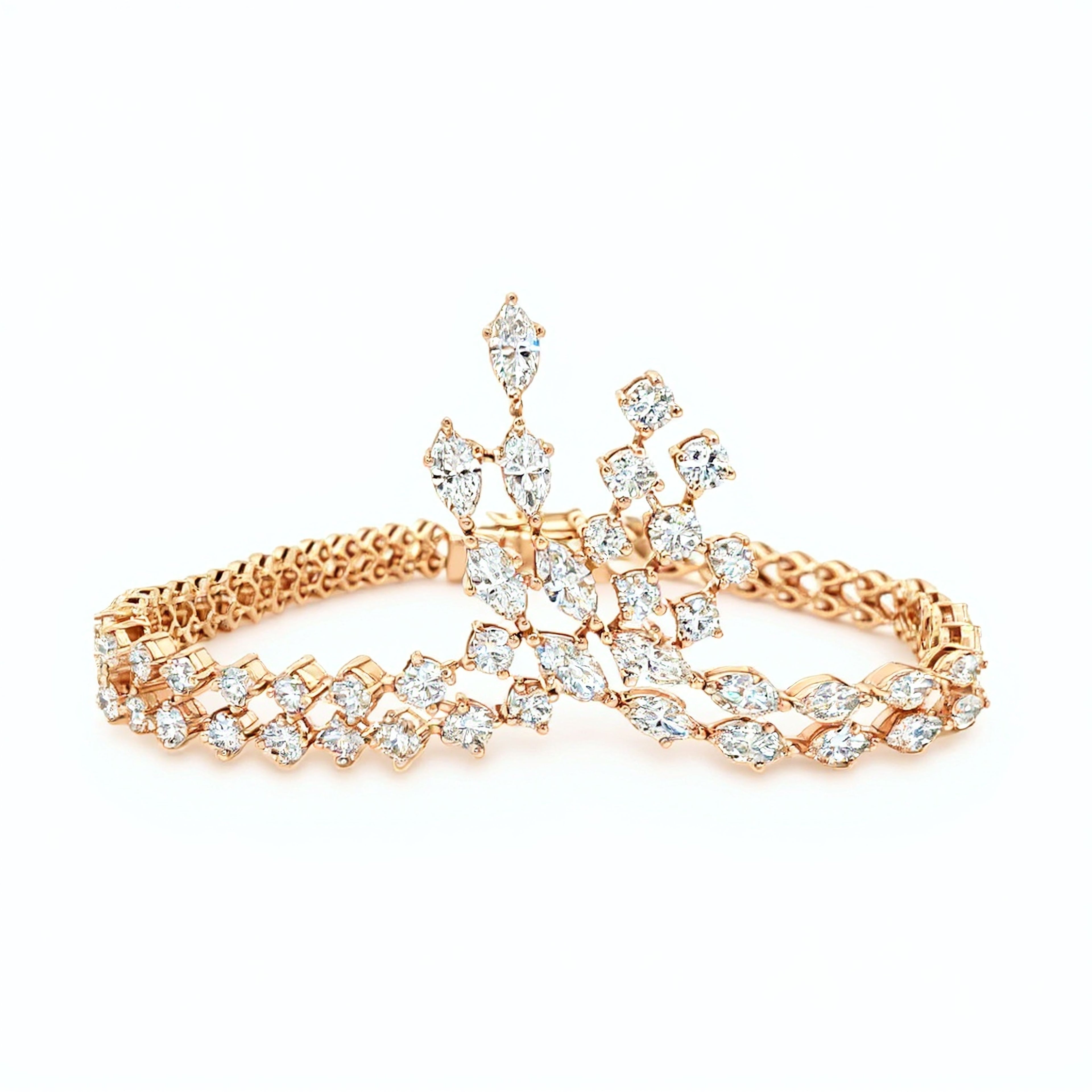 Cross Pear Bracelet