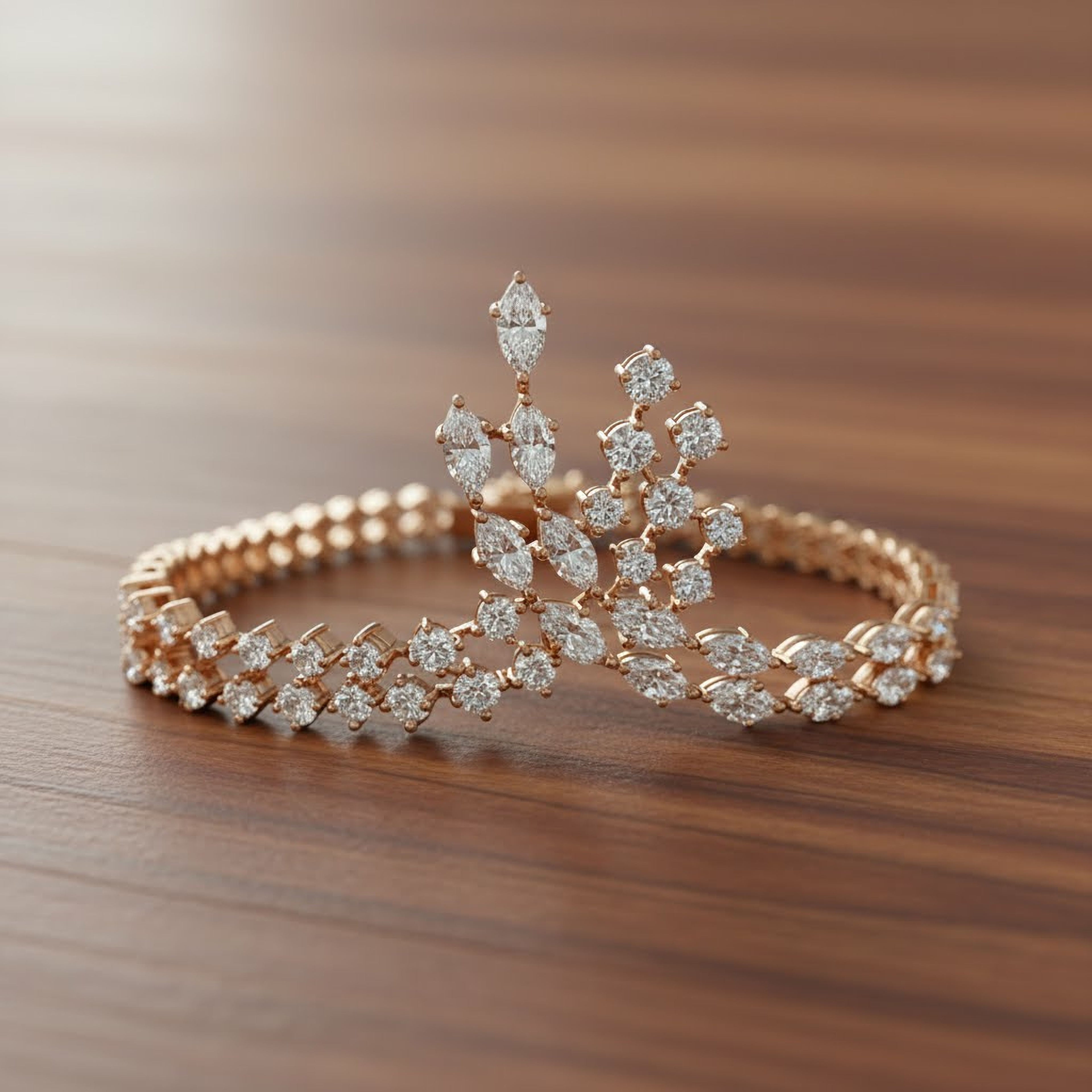 Cross Pear Bracelet