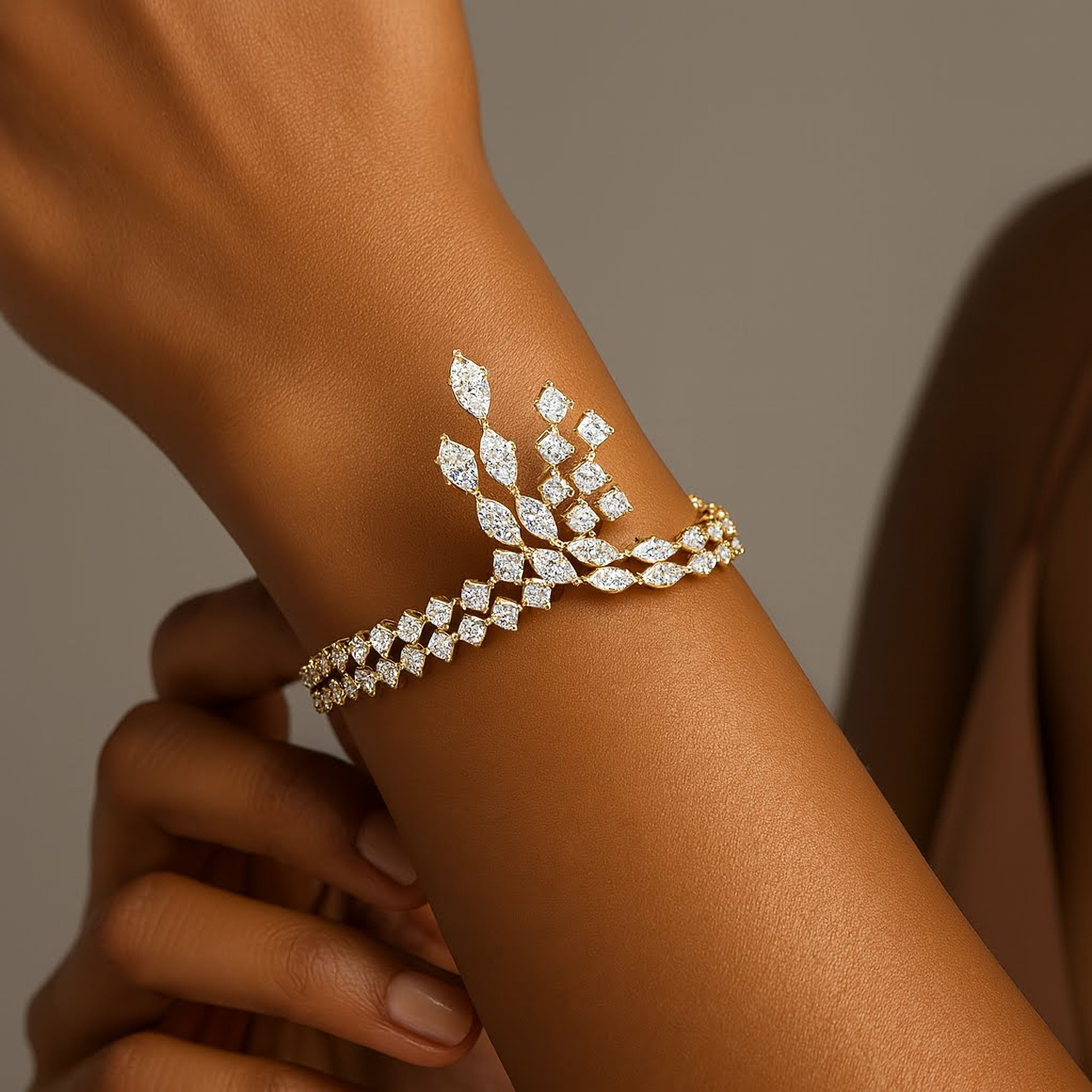 Cross Pear Bracelet