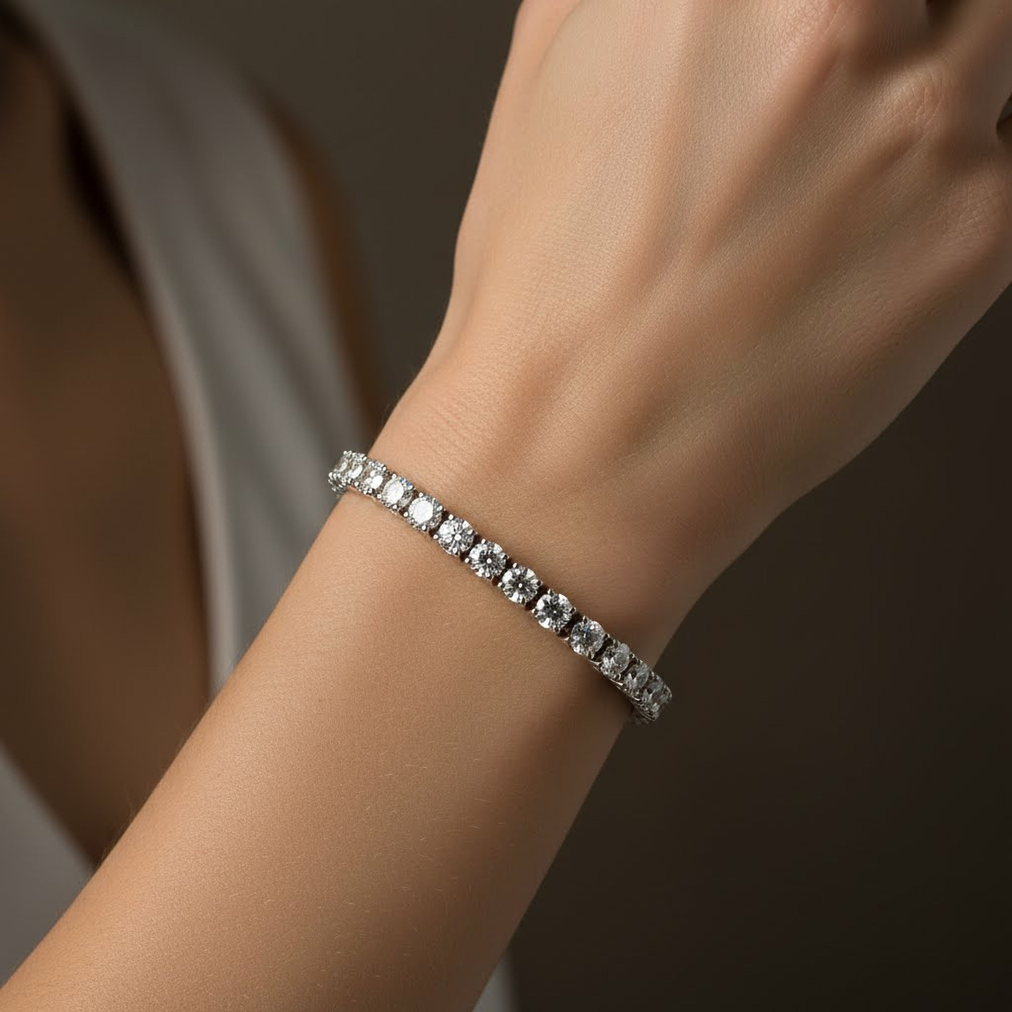 20pt Round Tennis Bracelet