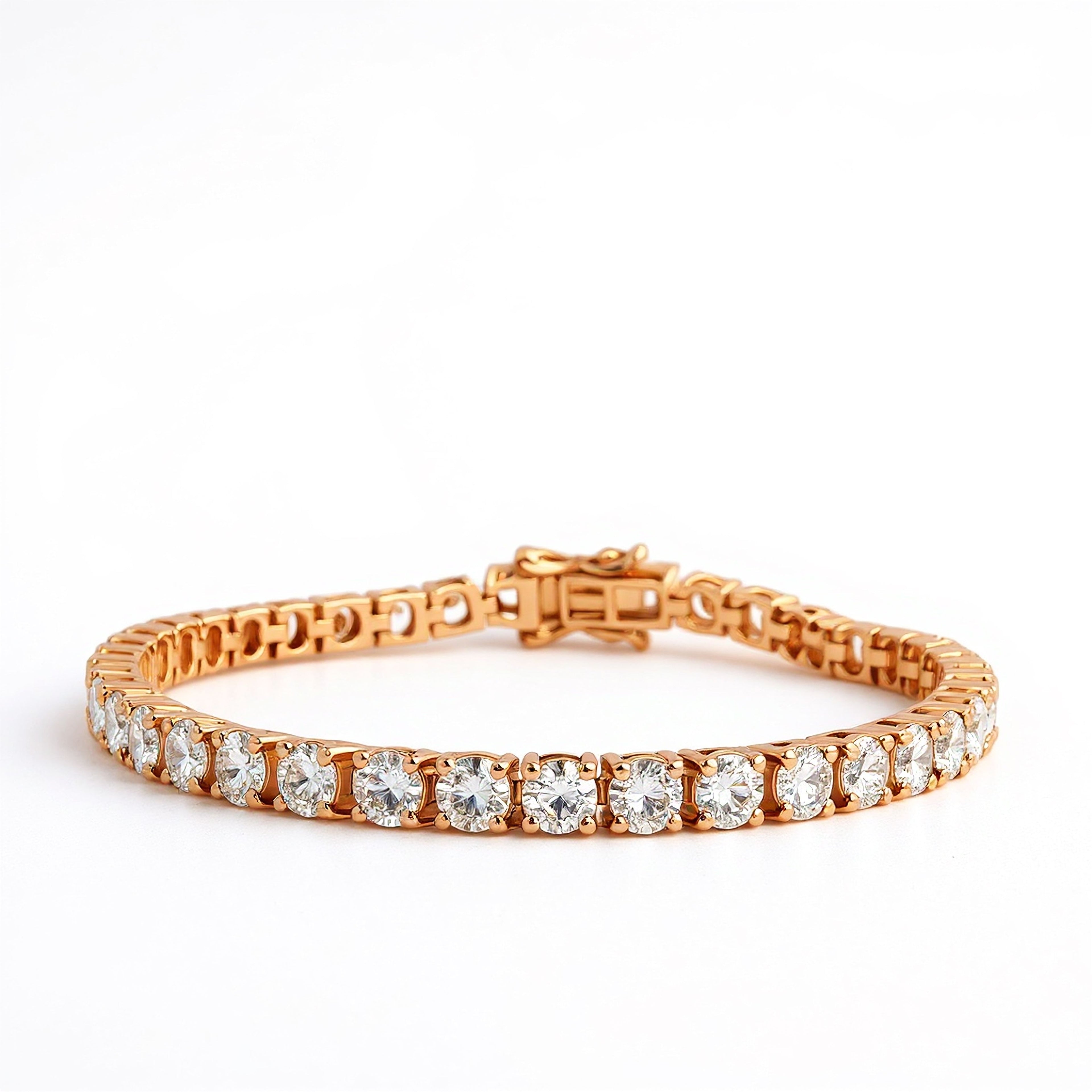 25pt Round Tennis Bracelet