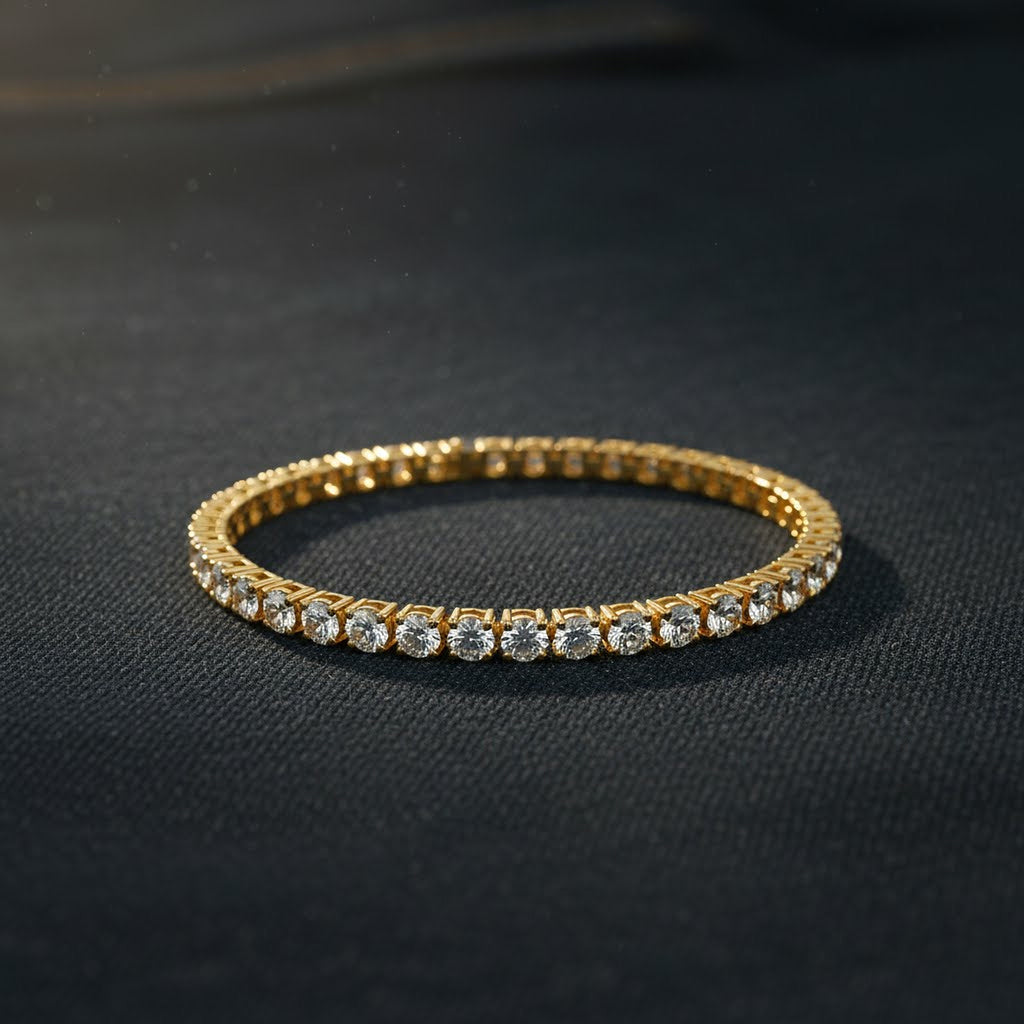 25pt Round Tennis Bracelet