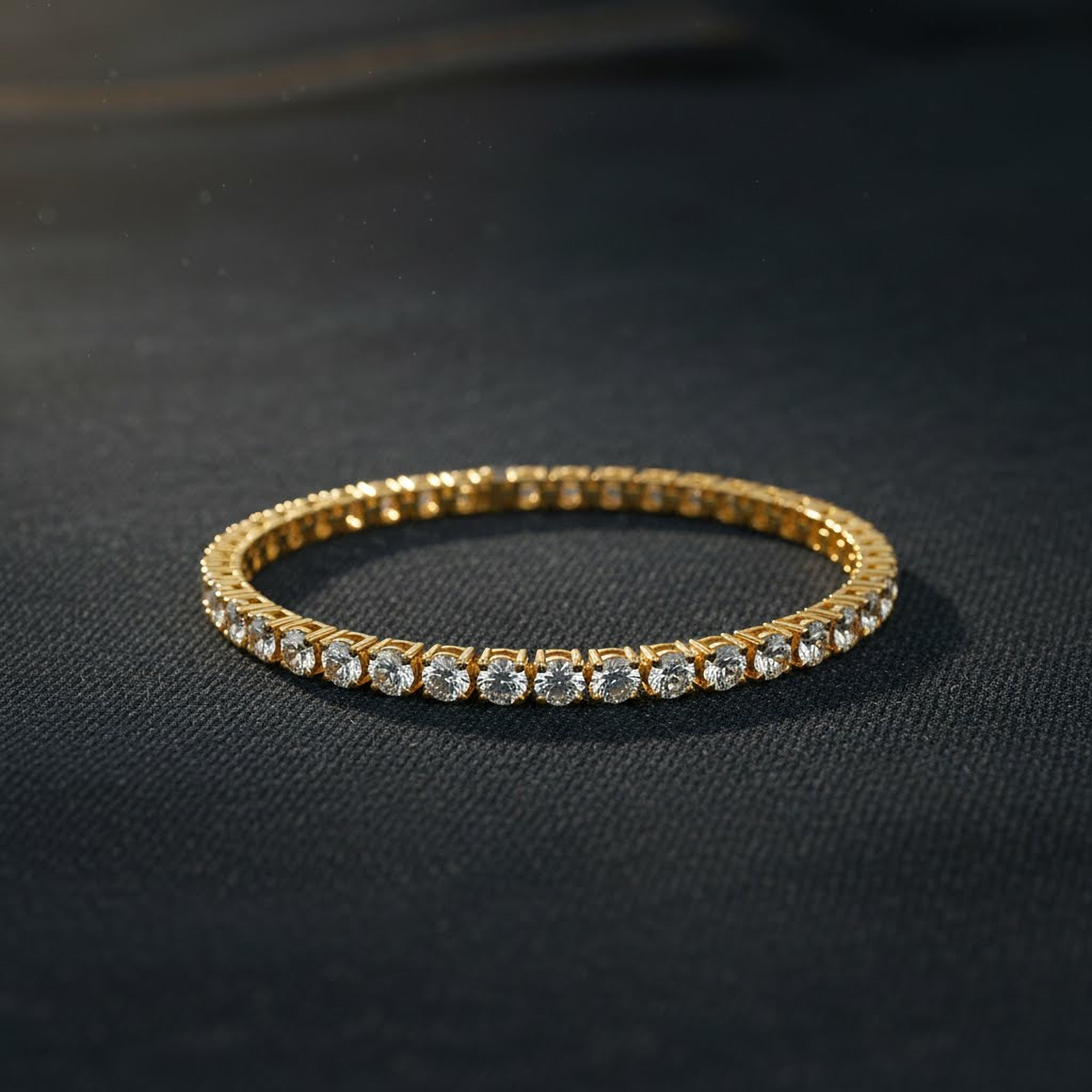 25pt Round Tennis Bracelet