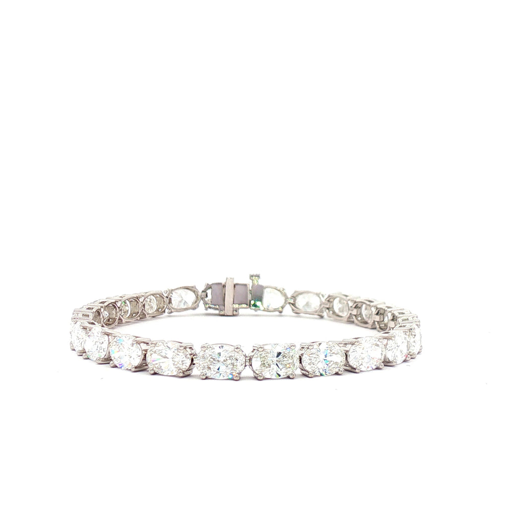 50pt Oval Tennis Bracelet