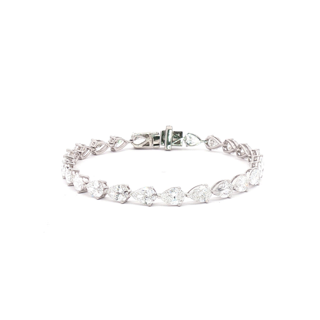 30pt Pear Tennis Bracelet