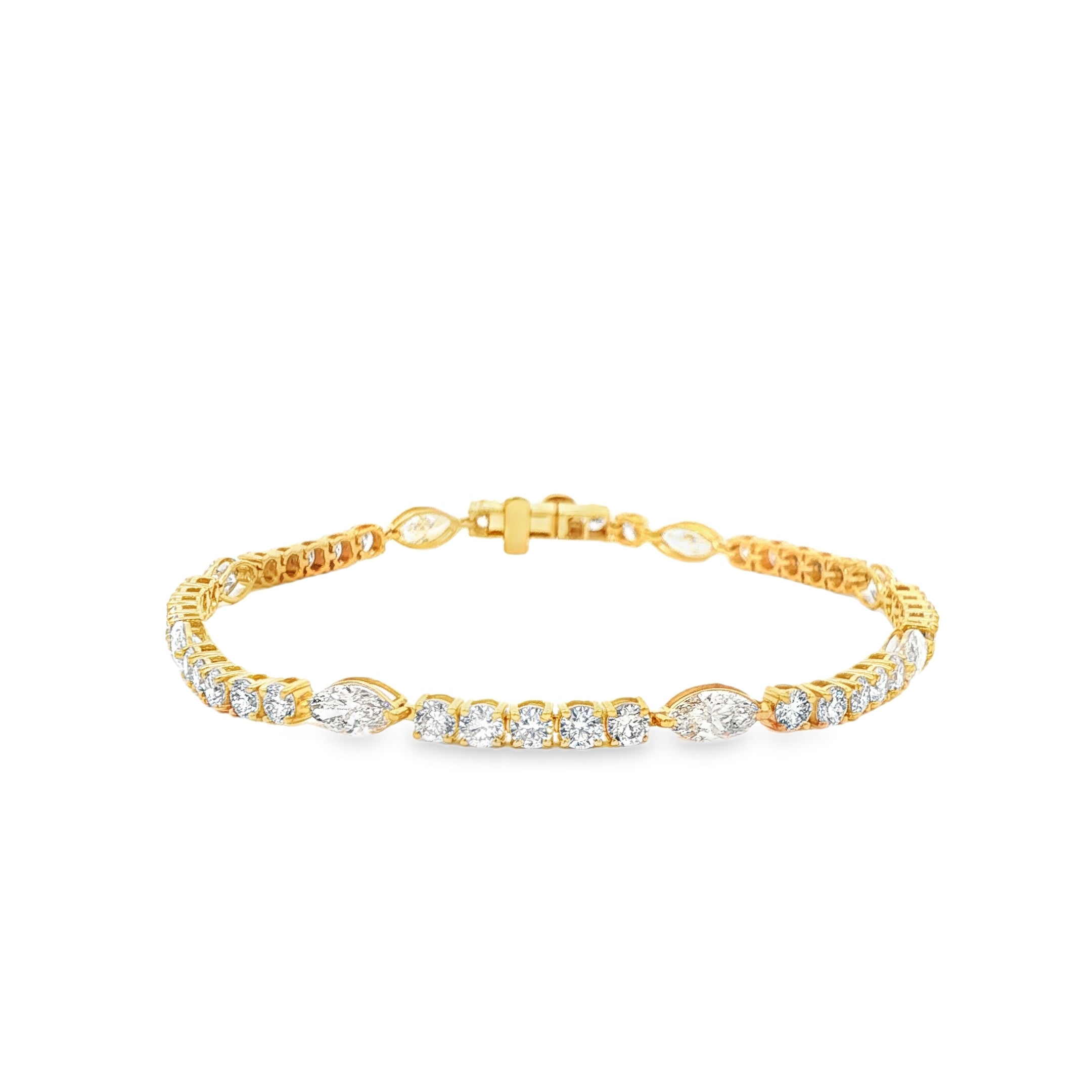 Marquise x Round Tennis Bracelet