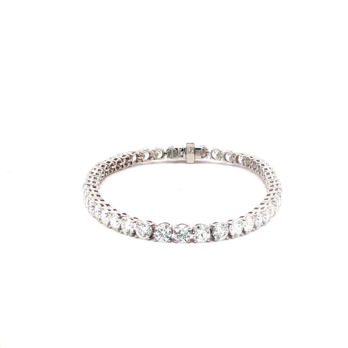 20pts Round Brilliant Cut Lab Diamond Tennis Bracelet