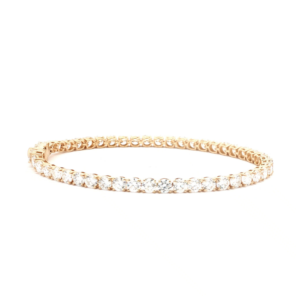 20pts Round Brilliant Cut Lab Diamond Tennis Bracelet