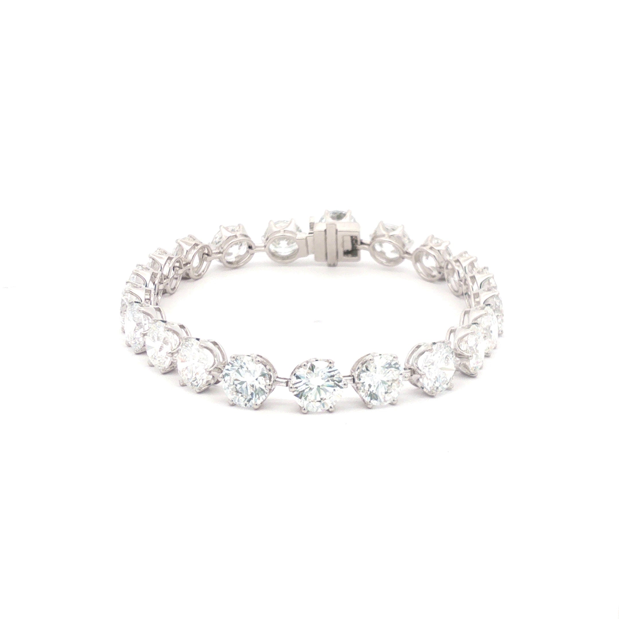 Classic 1ct Round Diamond Tennis Bracelet
