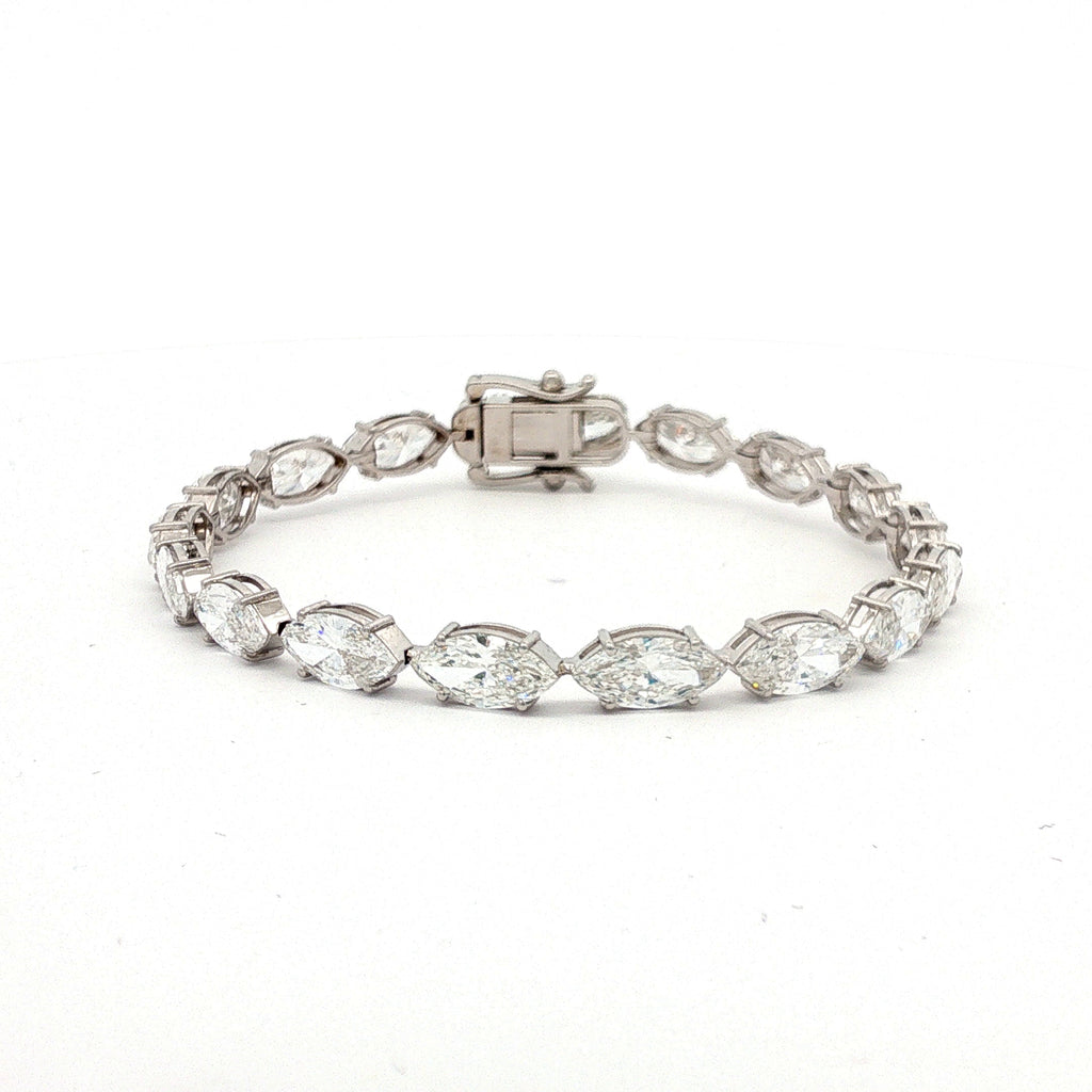 70pts Marquise Tennis Bracelet