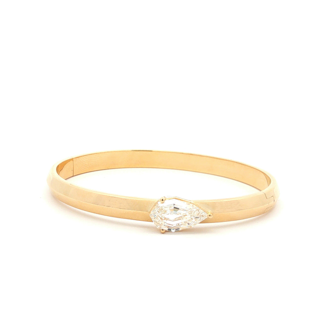 East-West Diamond Bangle