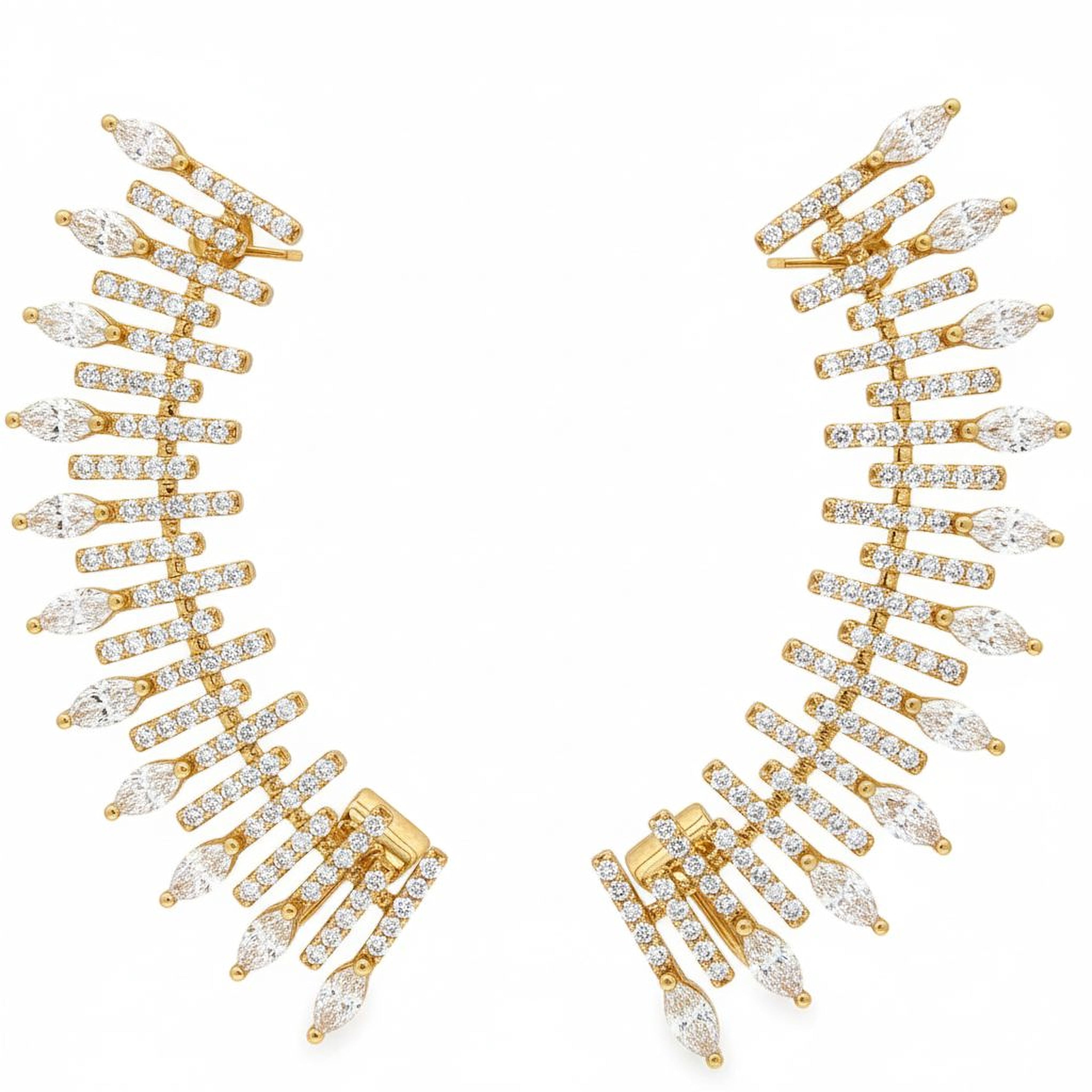 Warrior Earcuffs