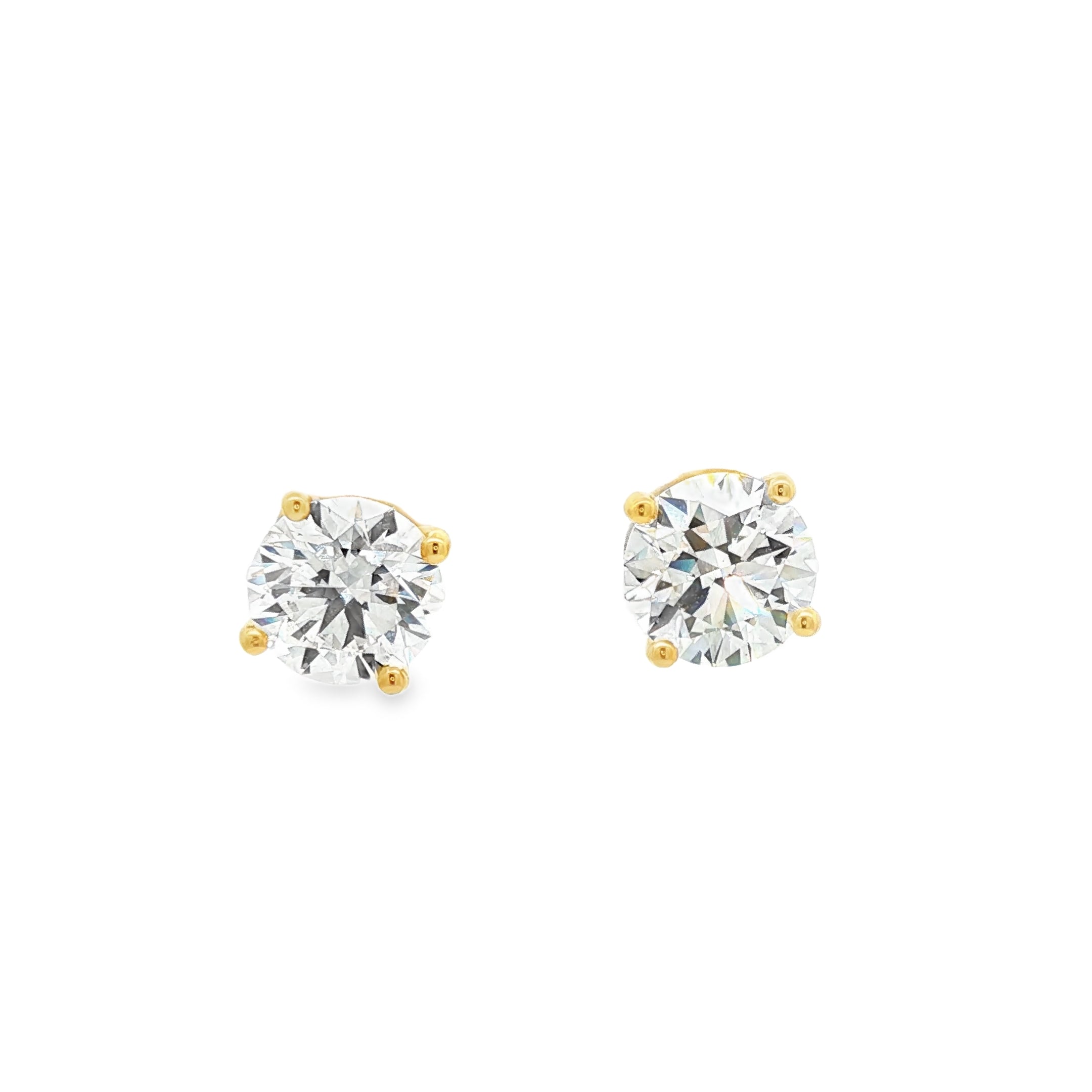 1.5ct Round Studs