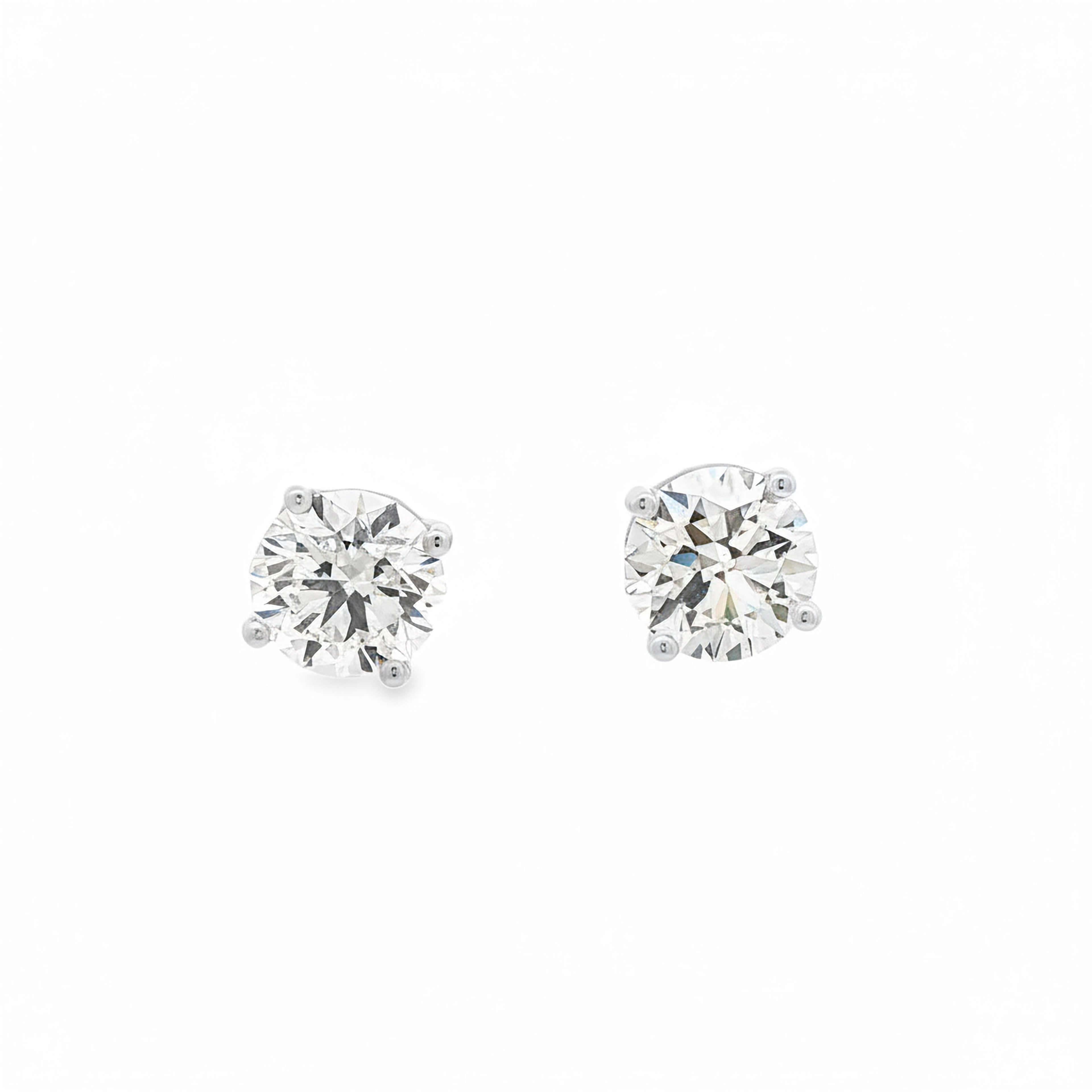 1.5ct Round Studs