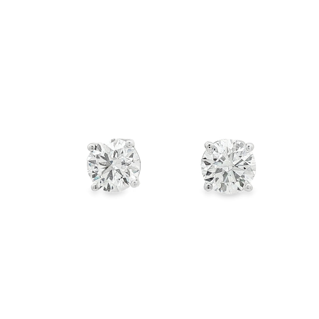2ct Round Studs