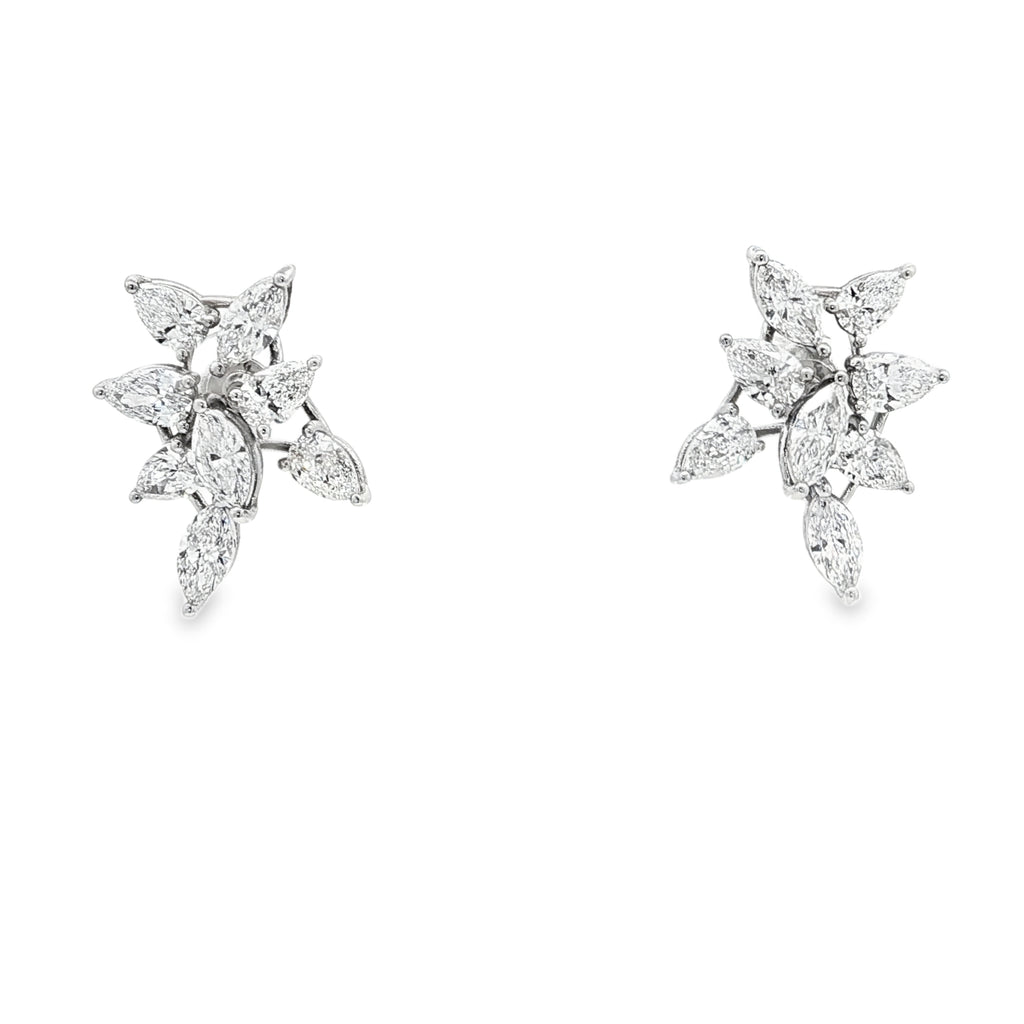 Pear x Marquise Burst Studs