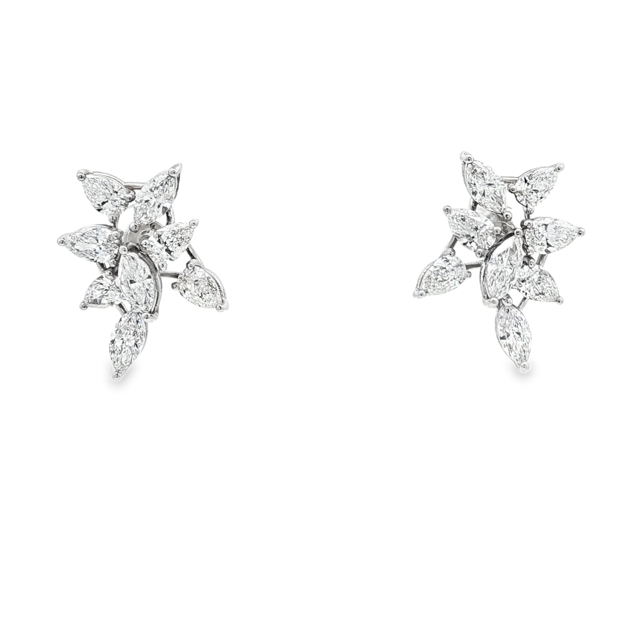 Pear x Marquise Burst Studs