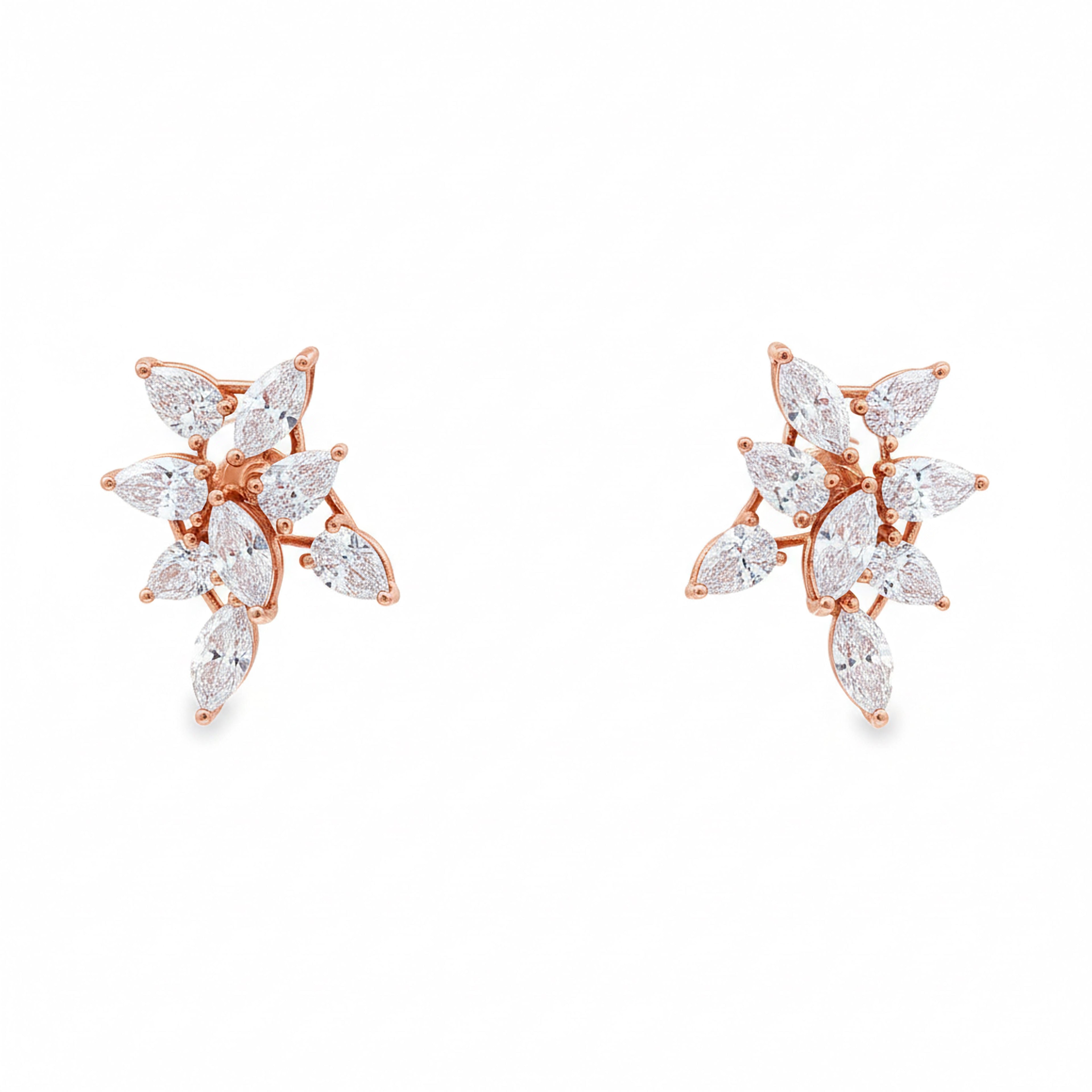 Pear x Marquise Burst Studs