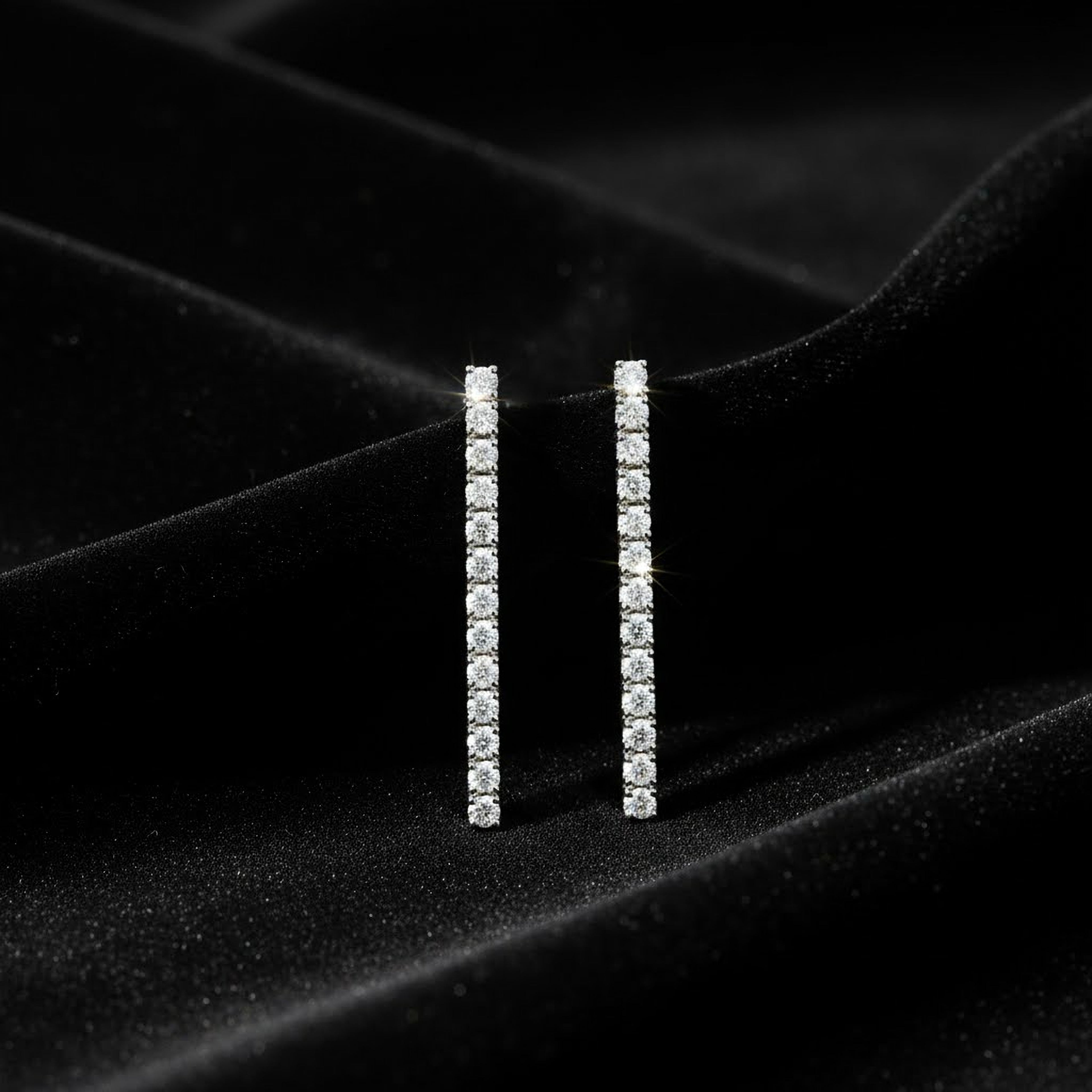 Single Line Earrings