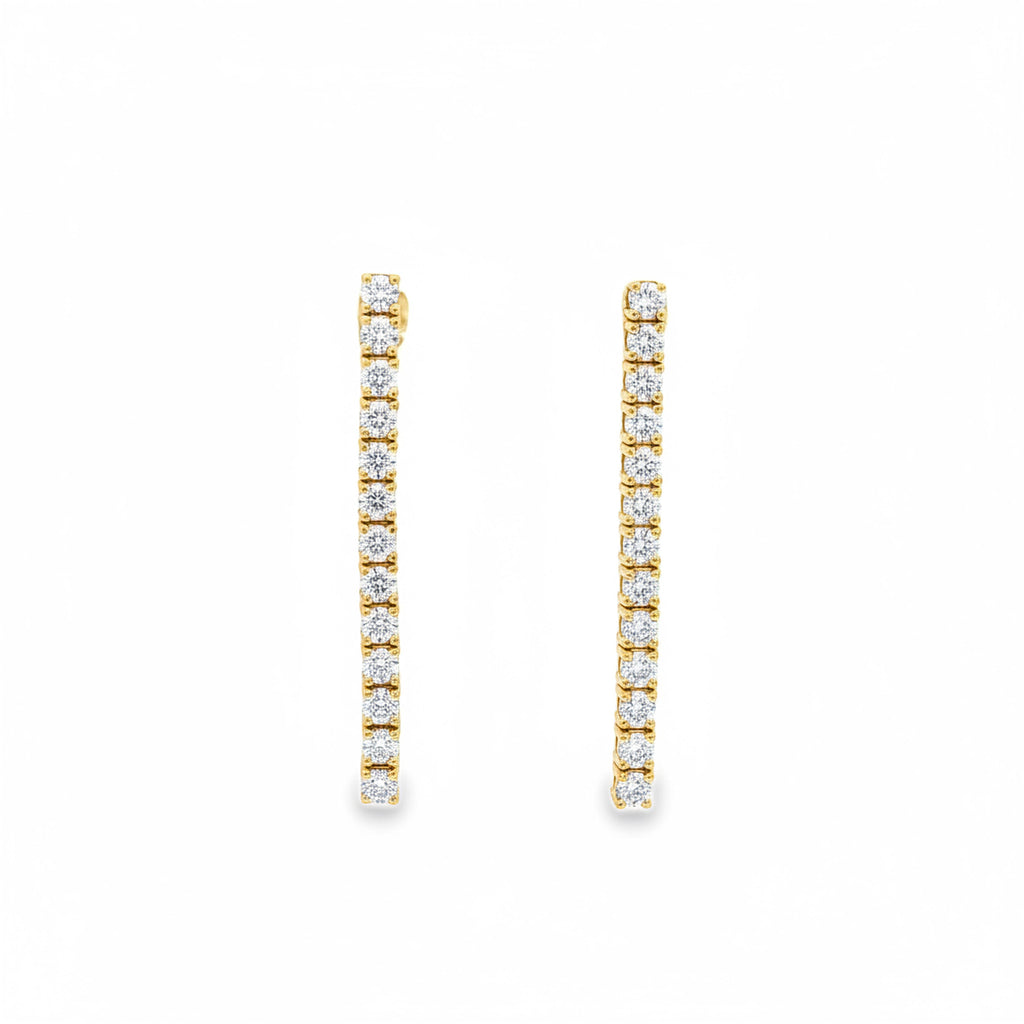 Single Line Earrings