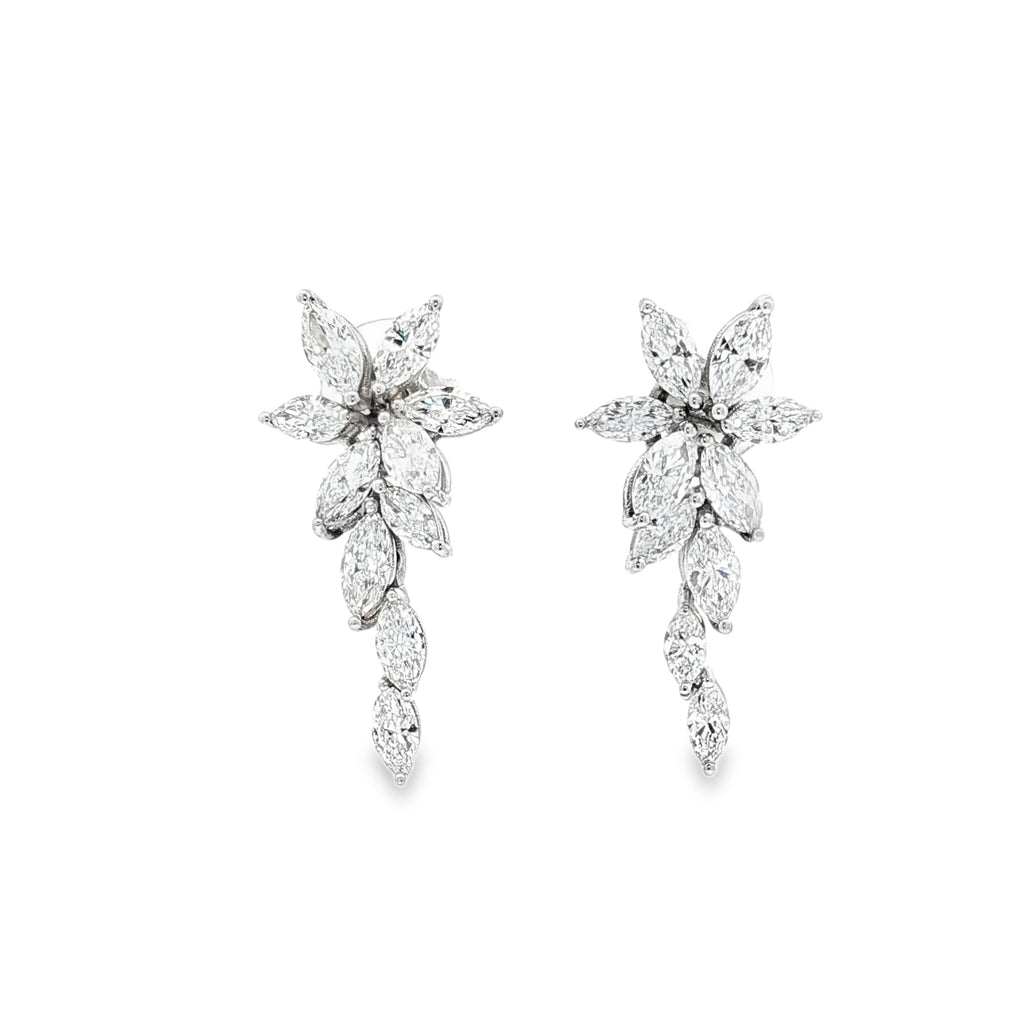 Flower Drop Earrings